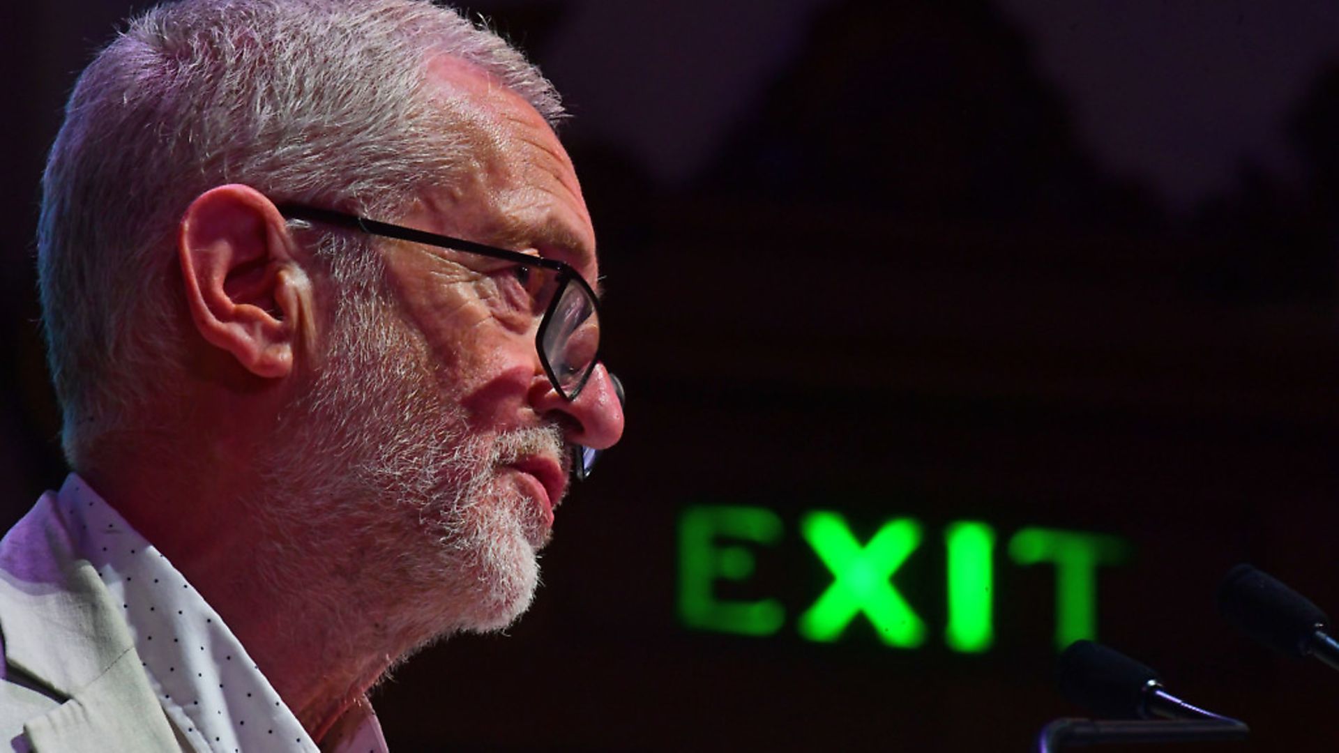 Jeremy Corbyn speaking at a rally in London. Photograph: Victoria Jones/PA. - Credit: PA Wire/PA Images