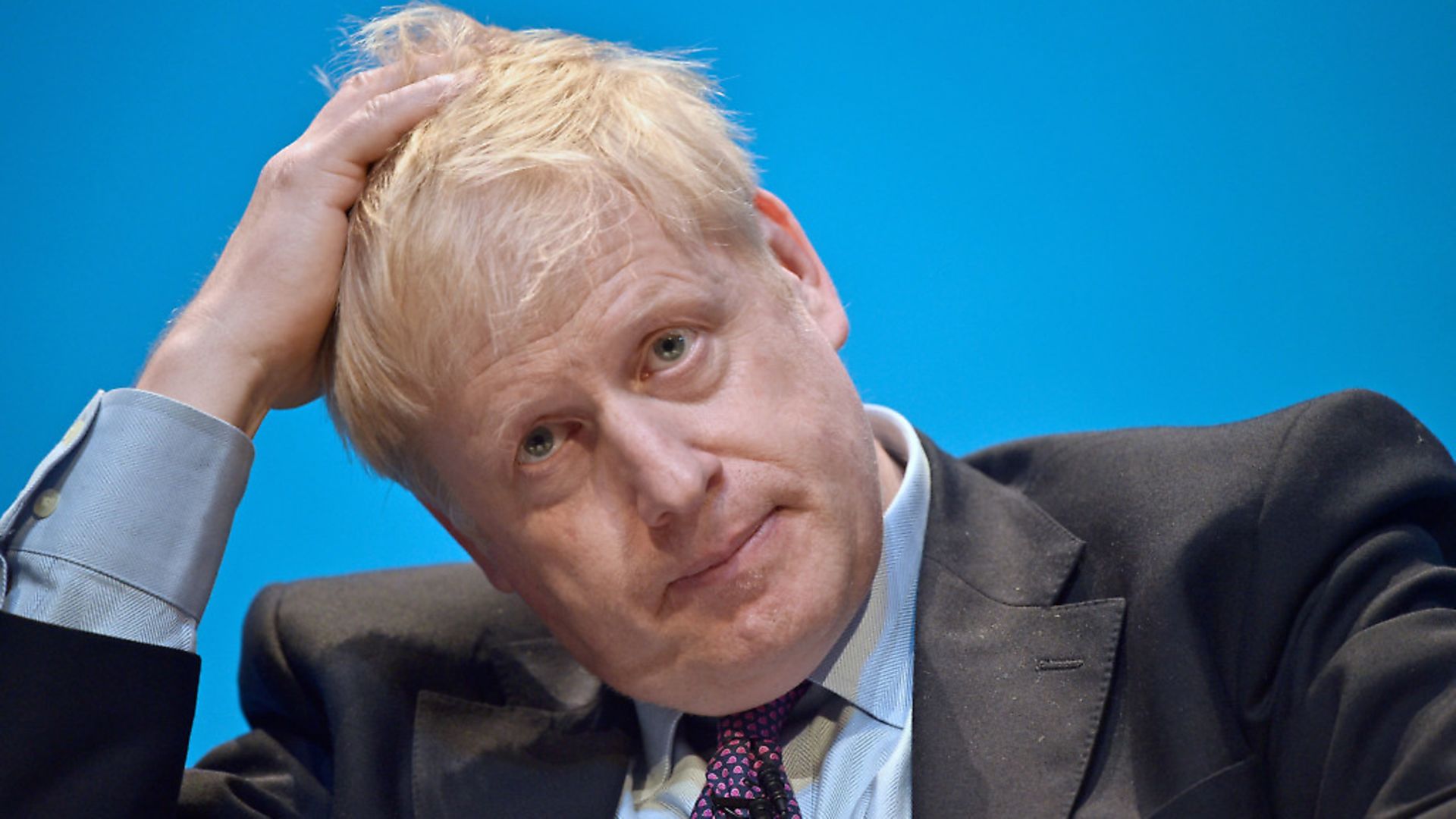 Conservative party leadership candidate Boris Johnson during the first party hustings. Photograph: Ben Birchall/PA Wire. - Credit: PA