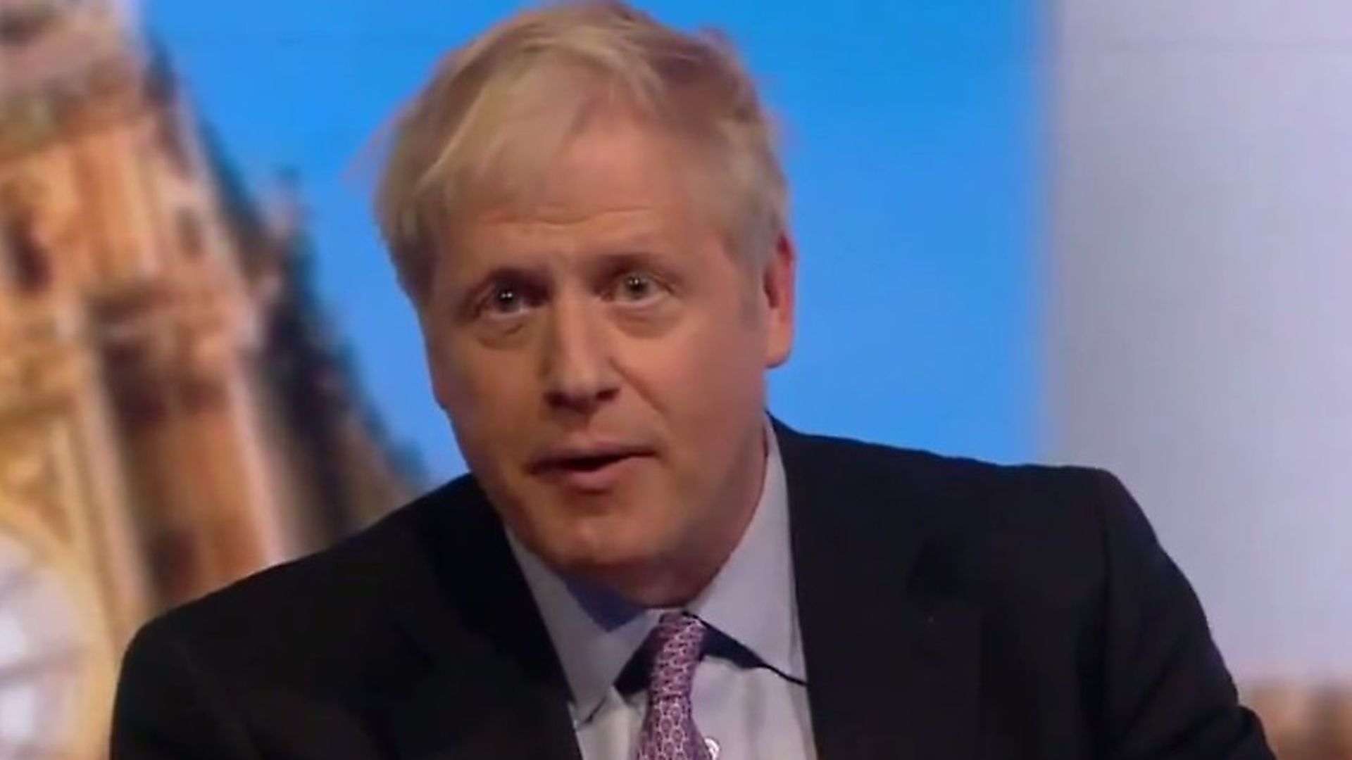 Boris Johnson struggled to asnswer a pointed question by a Bristol imam on the BBC Tory leadership debate. Picture: BBC - Credit: BBC
