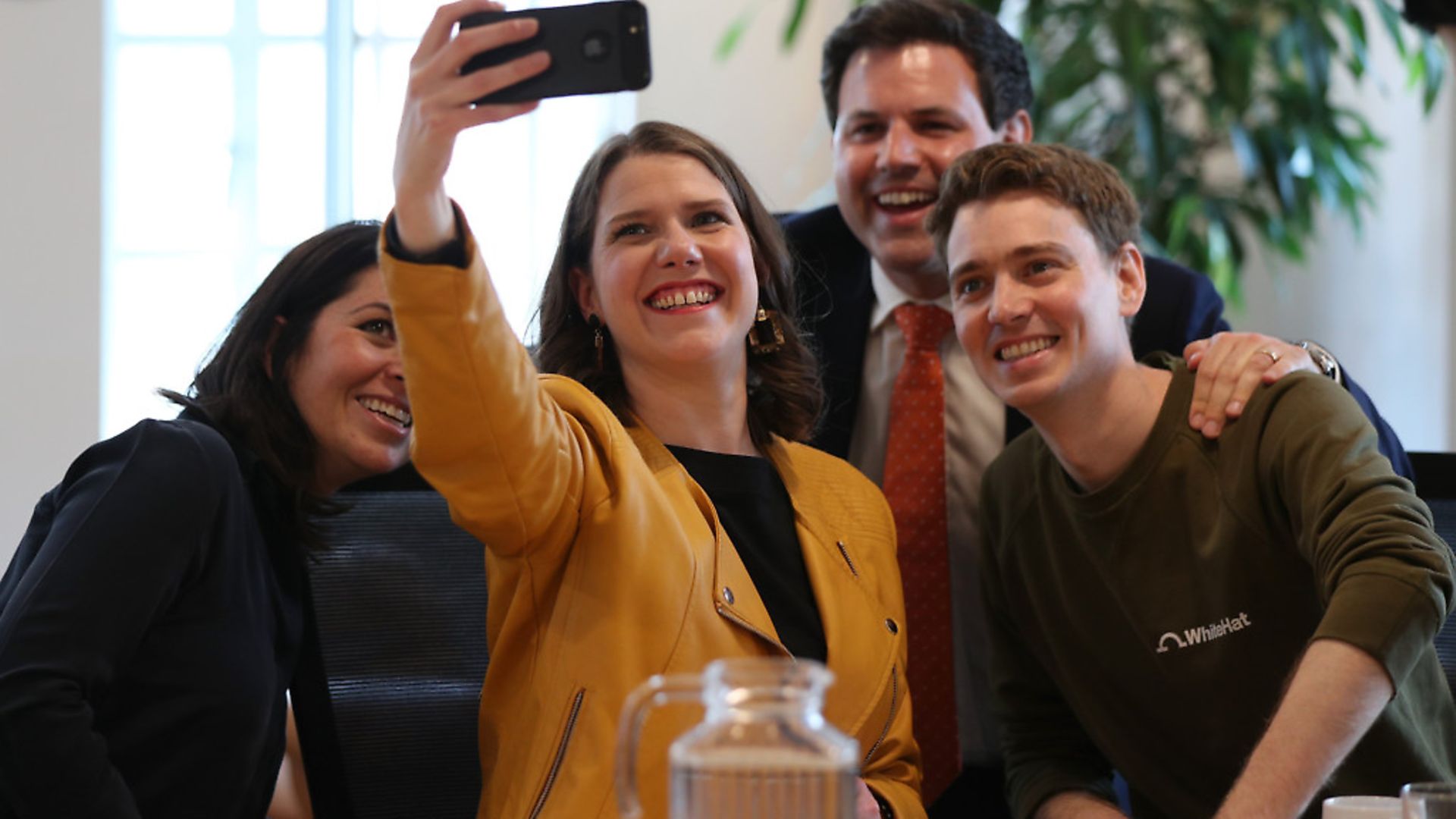 Jo Swinson, the leader of the Liberal Democrats. Photograph: Yui Mok/PA. - Credit: PA Wire/PA Images