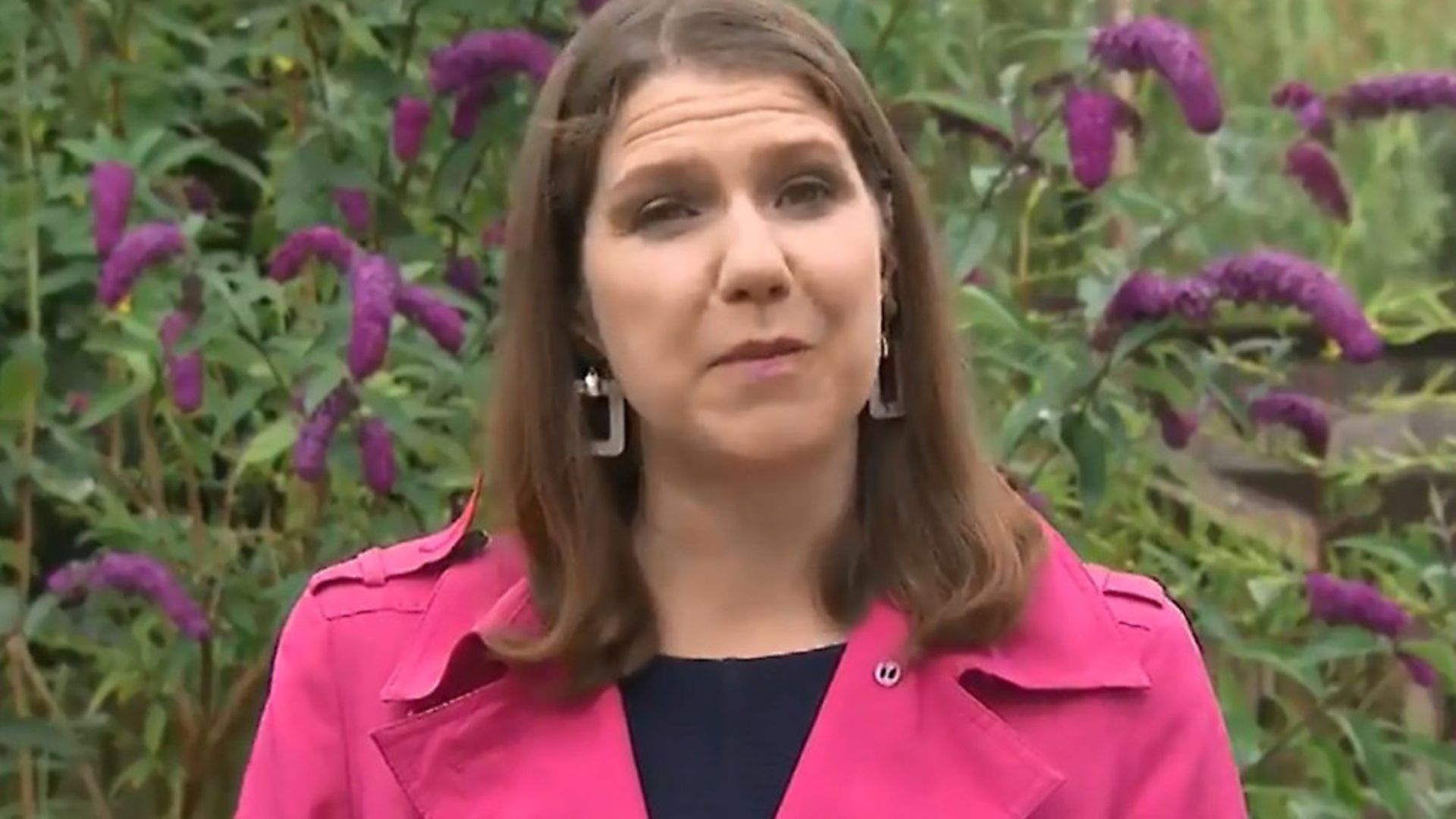 Jo Swinson on Sky News. Photograph: Sky. - Credit: Archant
