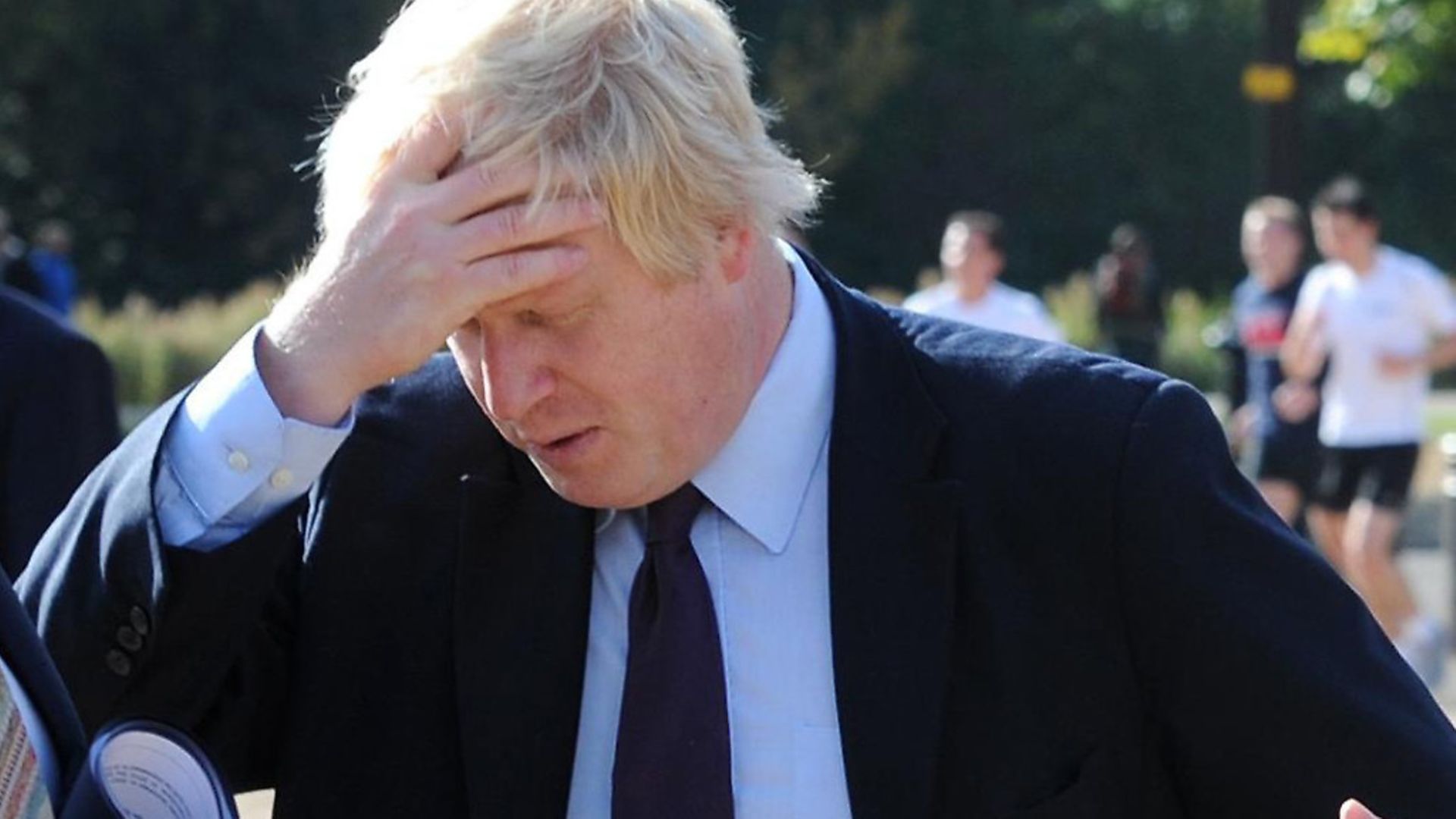 Boris Johnson and Kit Malthouse. Photograph: Stefan Rousseau/PA. - Credit: PA Archive/PA Images