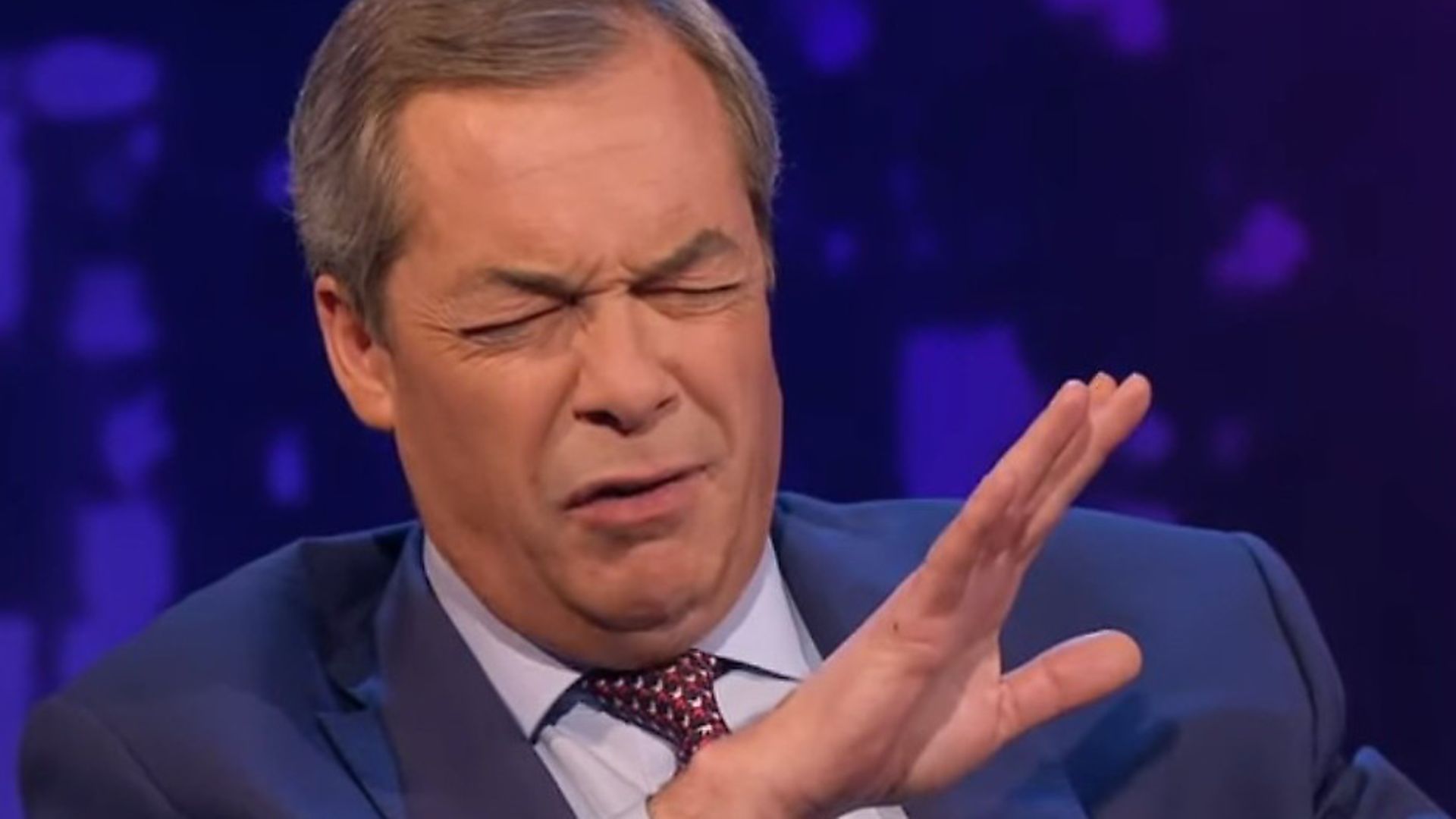 Nigel Farage appears on Piers Morgan's Life Stories. Photograph: ITV. - Credit: Archant