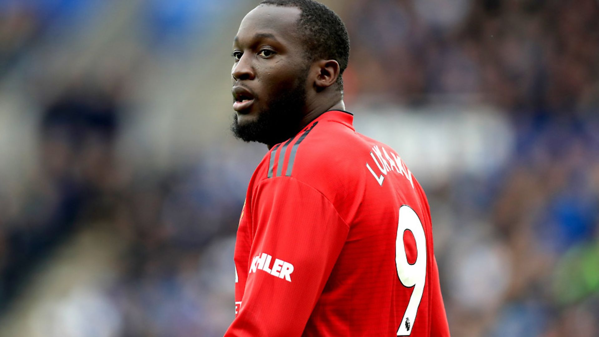 Romelu Lukaku in action for Manchester United during a Premier League match at Leicester City's King Power Stadium (question nine) (Pic: Mike Egerton/PA) - Credit: PA Wire/PA Images