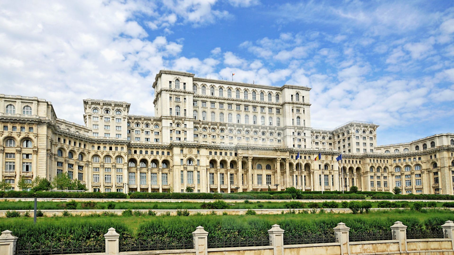 Romania's Palace of the Parliament in Bucharest (question five) (Pic: Dennis G. Jarvis) - Credit: DENNIS G. JARVIS