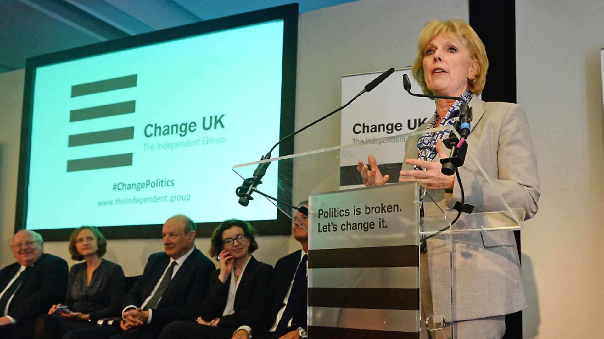 Anna Soubry, leader of the Independent Group for Change, formerly known as Change UK. Photograph: Kirsty O'Connor/PA. - Credit: PA Wire/PA Images