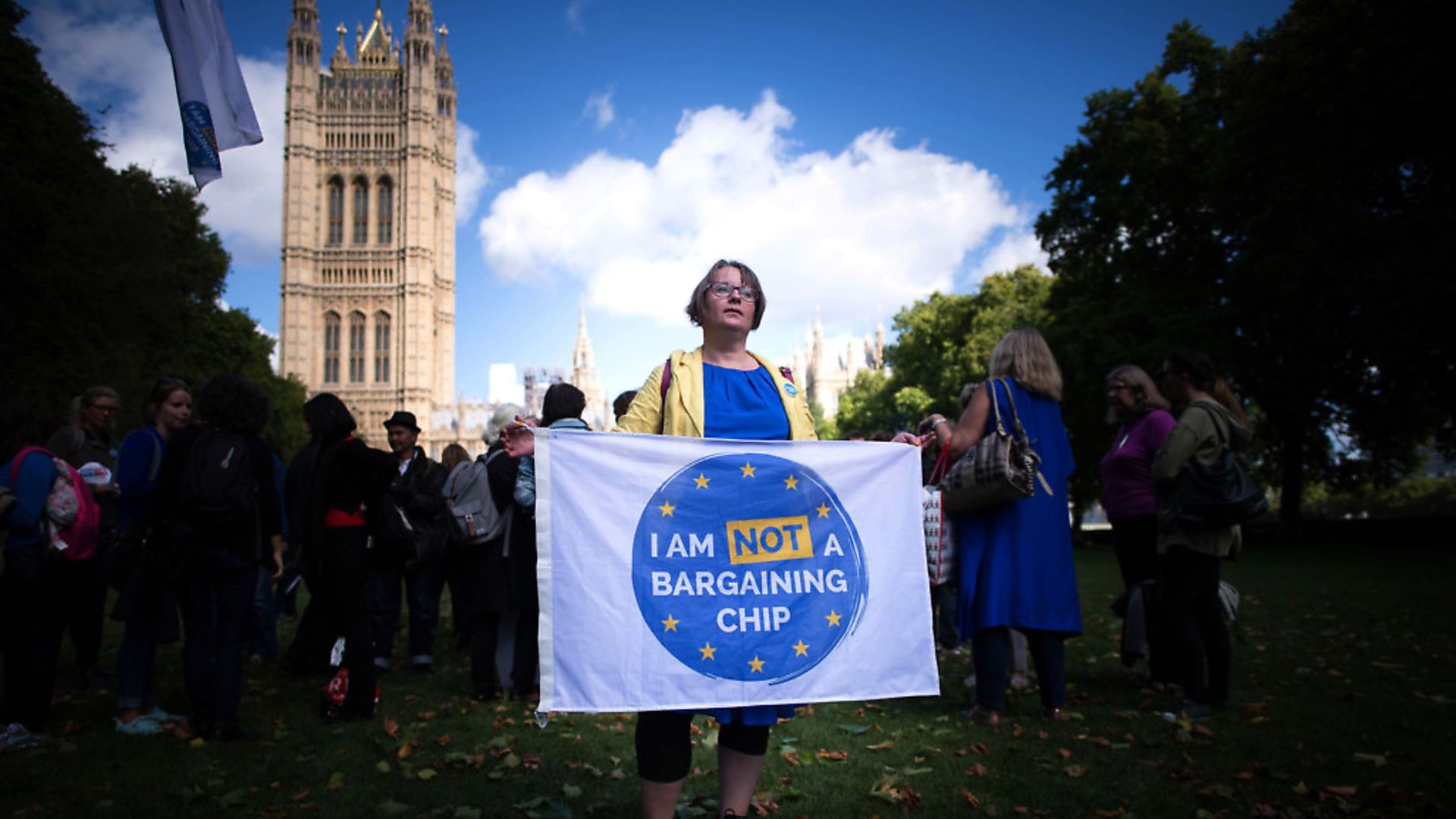 EU citizens lobbying MPs to guarantee post-Brexit rights. Photograph: Stefan Rousseau/PA - Credit: PA Archive/PA Images