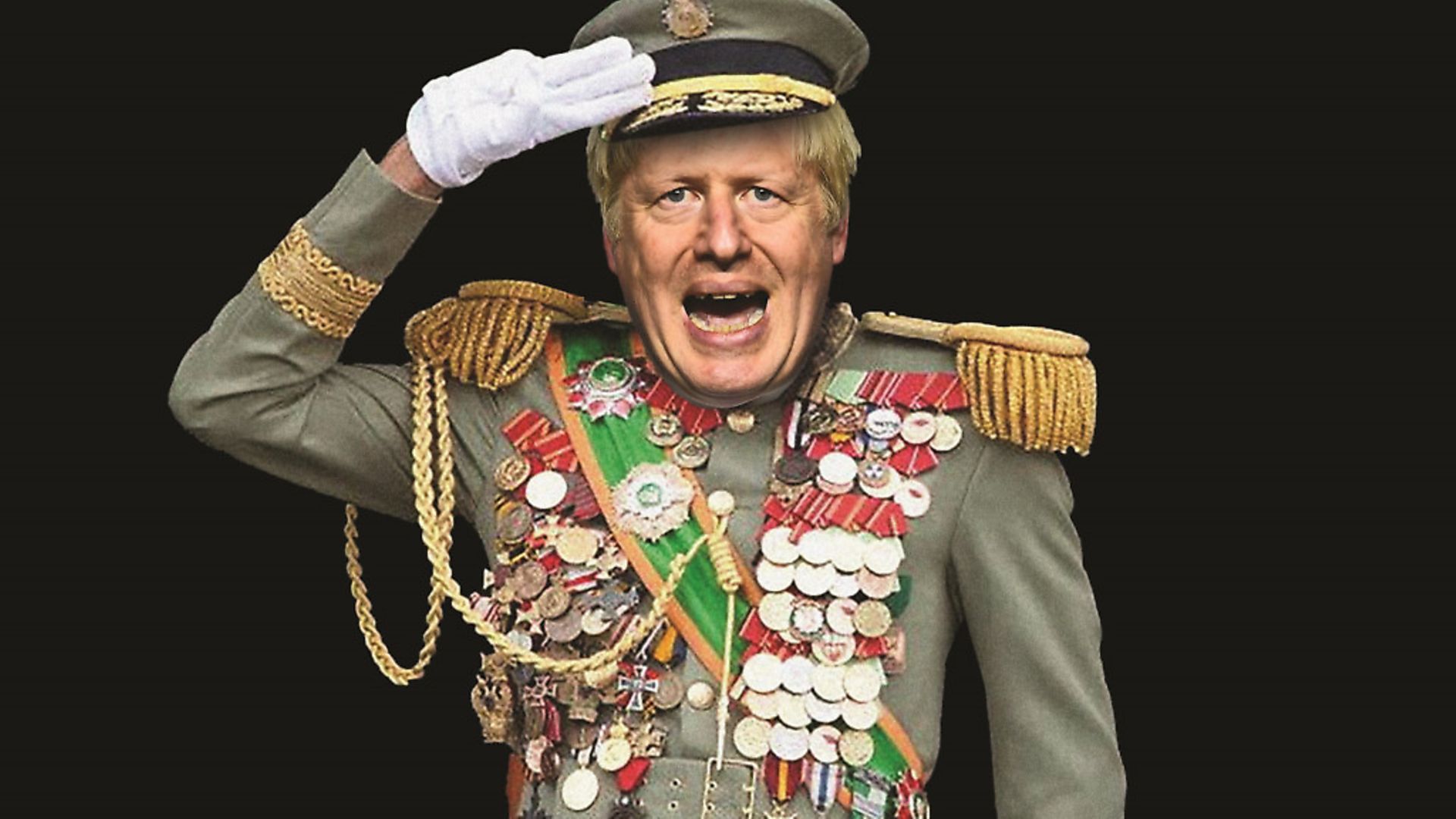 Boris Johnson the tinpot despot. Photograph: Chris Barker/TNE. - Credit: Archant