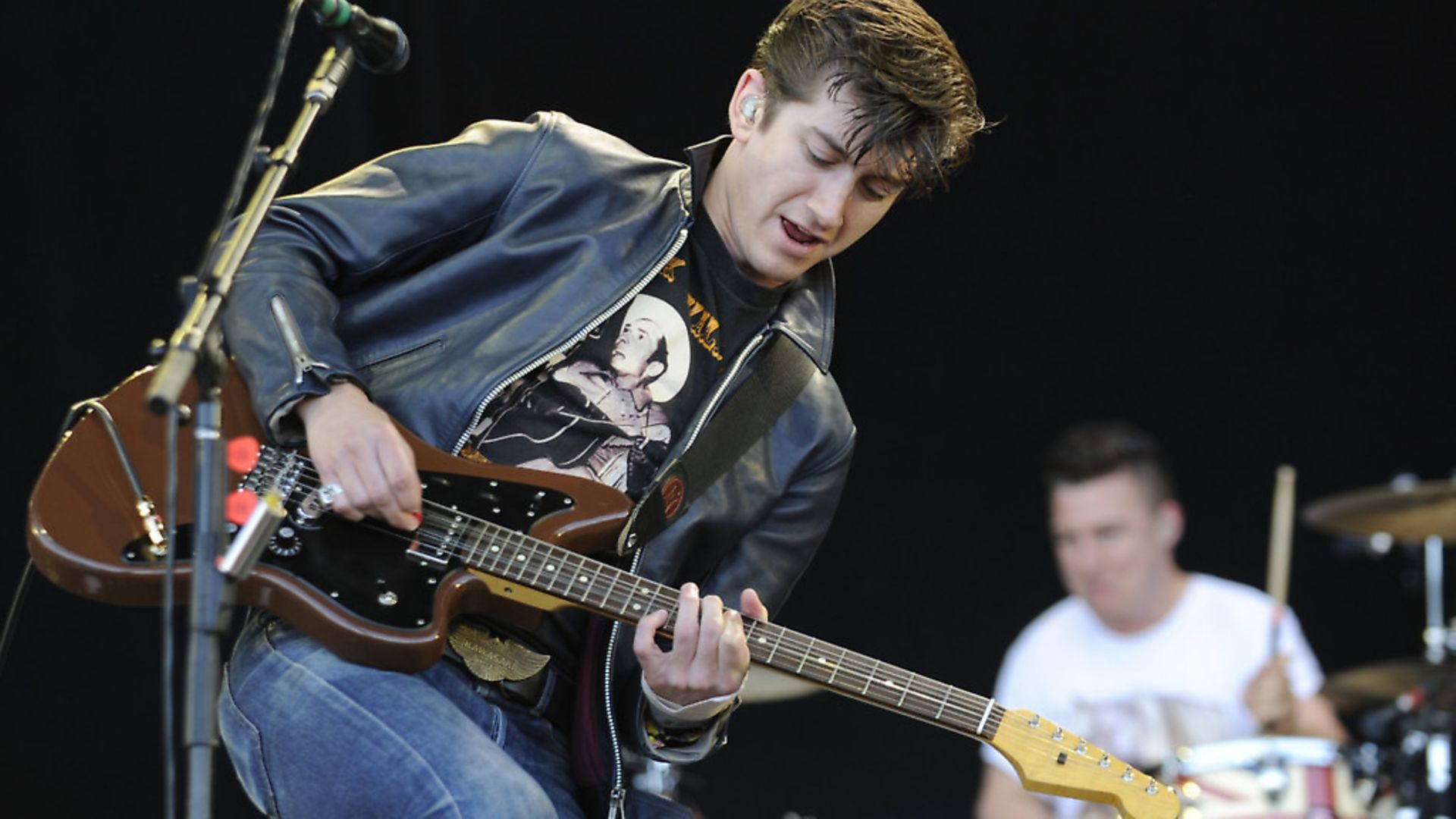 Alex Turner of Arctic Monkeys performs at day two of the Outside Lands Music and Art Festival at Golden Gate Park on August 13, 2011 in San Francisco, California. Photo: Tim Mosenfelder/Getty Images - Credit: Getty Images