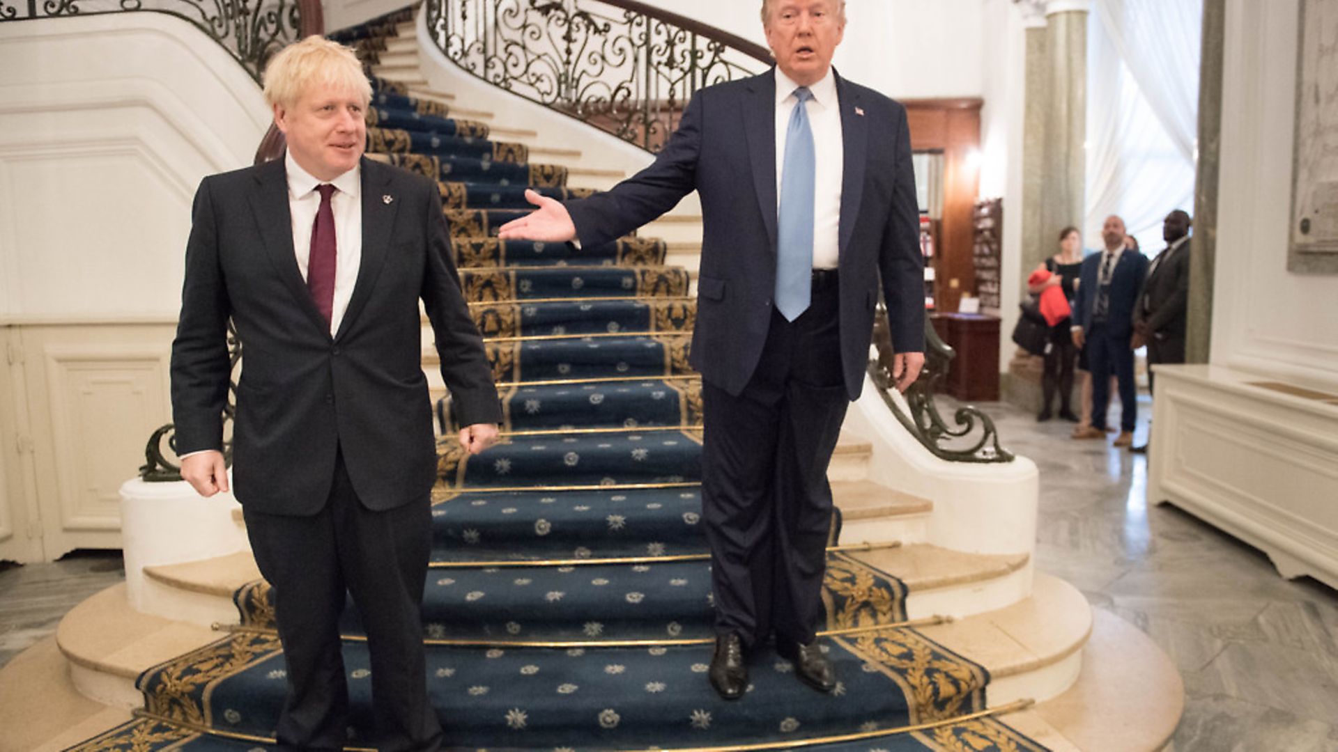 Boris Johnson meeting US President Donald Trump for bilateral talks during the G7 summit in Biarritz, France. Picture: Stefan Rousseau/PA Wire/PA Images - Credit: PA Wire/PA Images