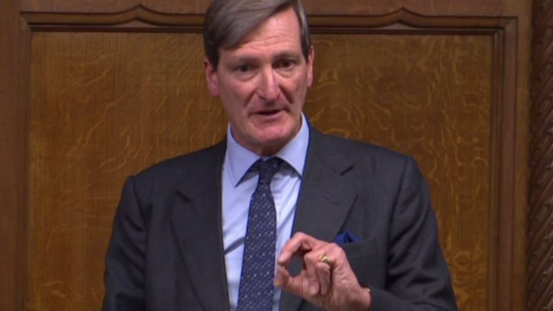 Dominic Grieve in the Commons. Picture: Parliament TV. - Credit: Parliament TV