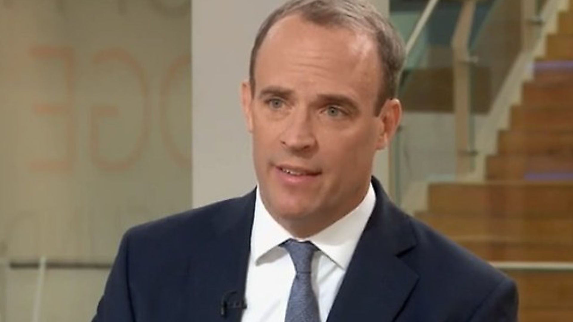 Dominic Raab on Sky News. Photograph: Sky. - Credit: Archant