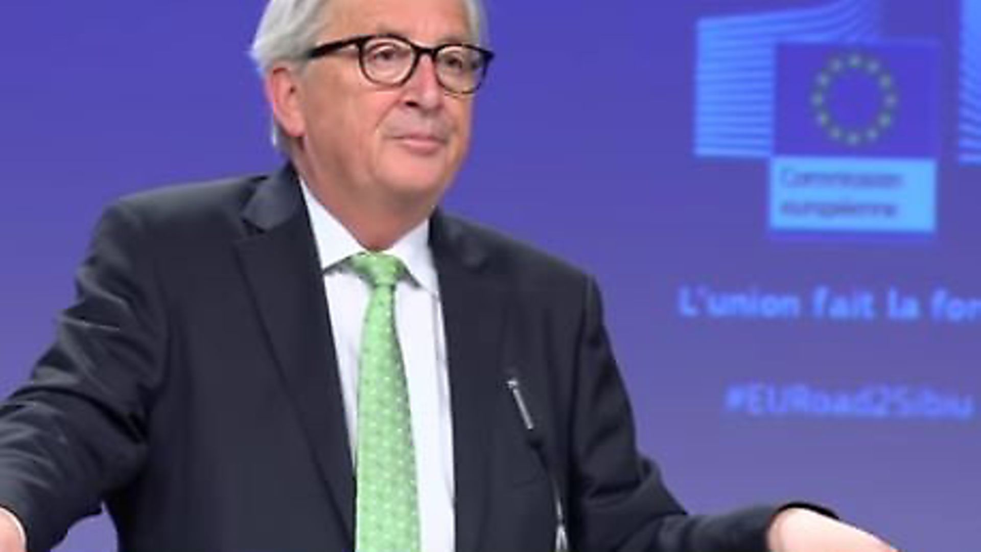 Jean-Claude Juncker speaking with Sky's Sophy Ridge. Picture: Sky - Credit: YouTube