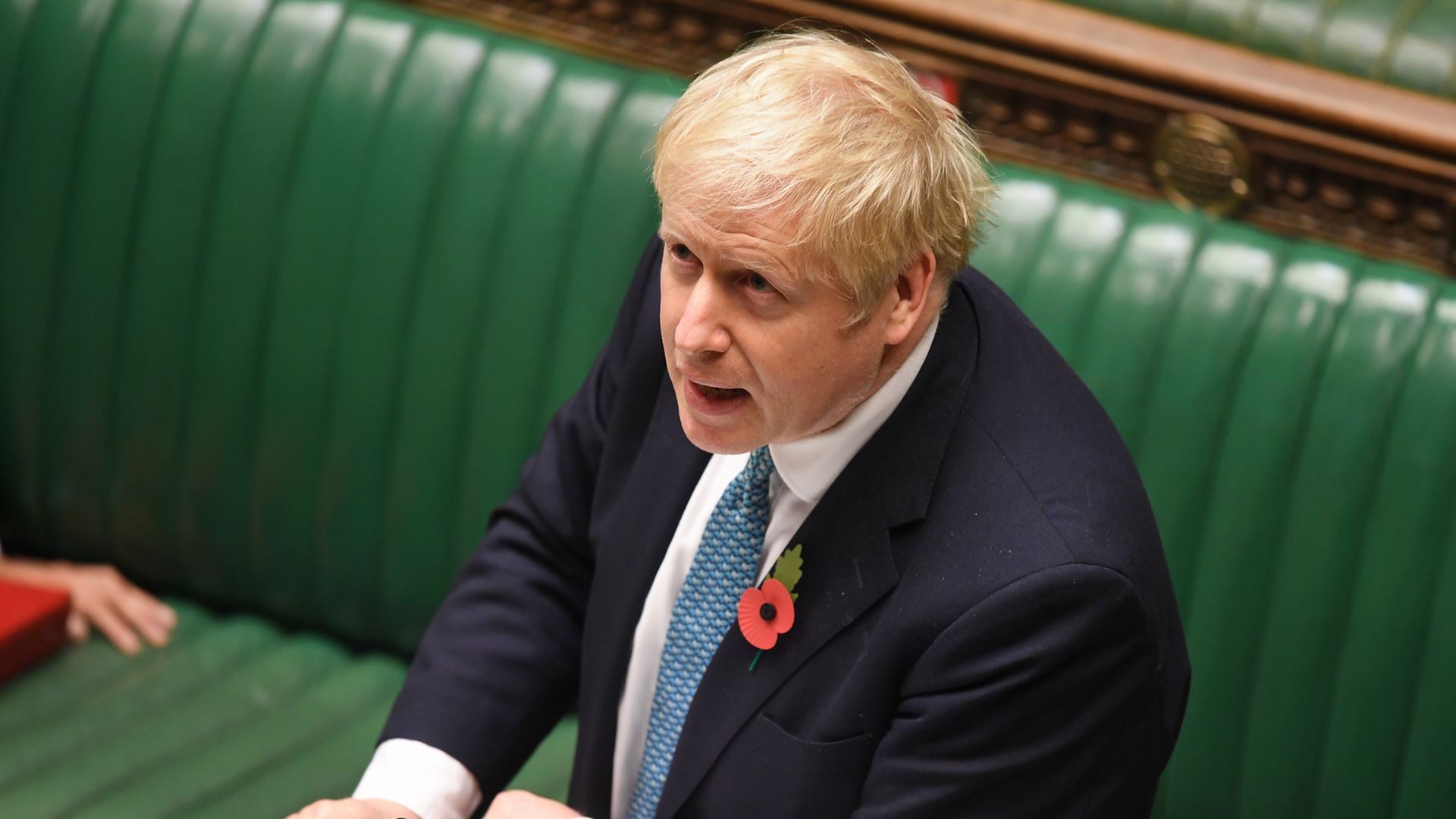 Prime Minister Boris Johnson appearing before the House of Commons to make a statement - Credit: PA