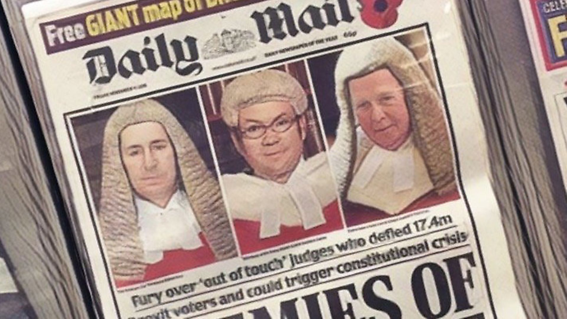 A front page of the Daily Mail. Photograph: TNE. - Credit: Archant