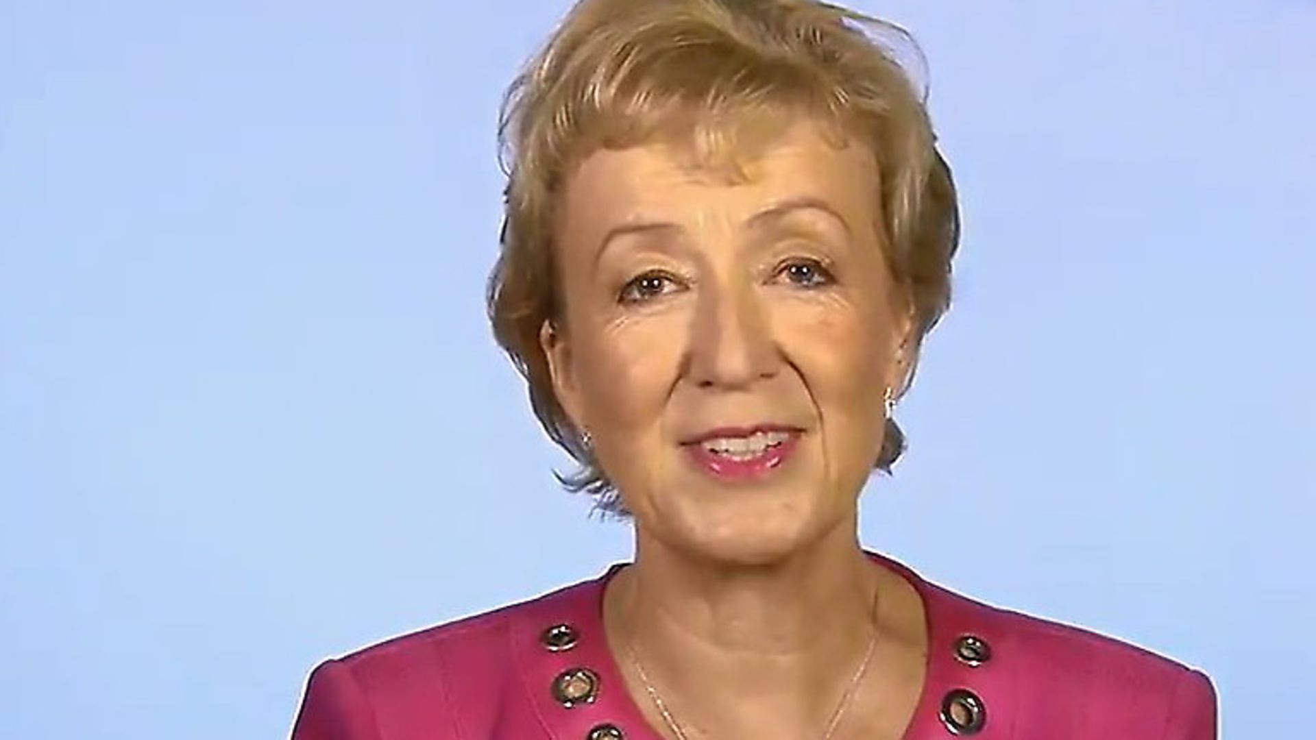 Andrea Leadsom appears on Sky News to discuss Thomas Cook and the Jennifer Arcuri accusations about Boris Johnson. Photograph: Sky. - Credit: Archant