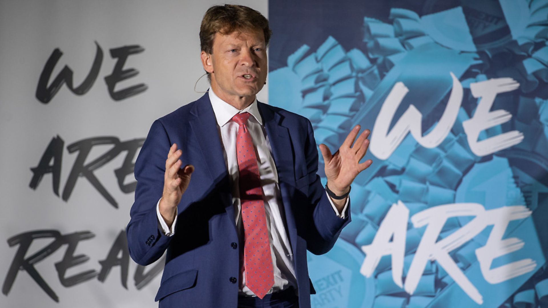 Brexit Party chairman Richard Tice. Photograph: Joe Giddens/PA. - Credit: PA Wire/PA Images