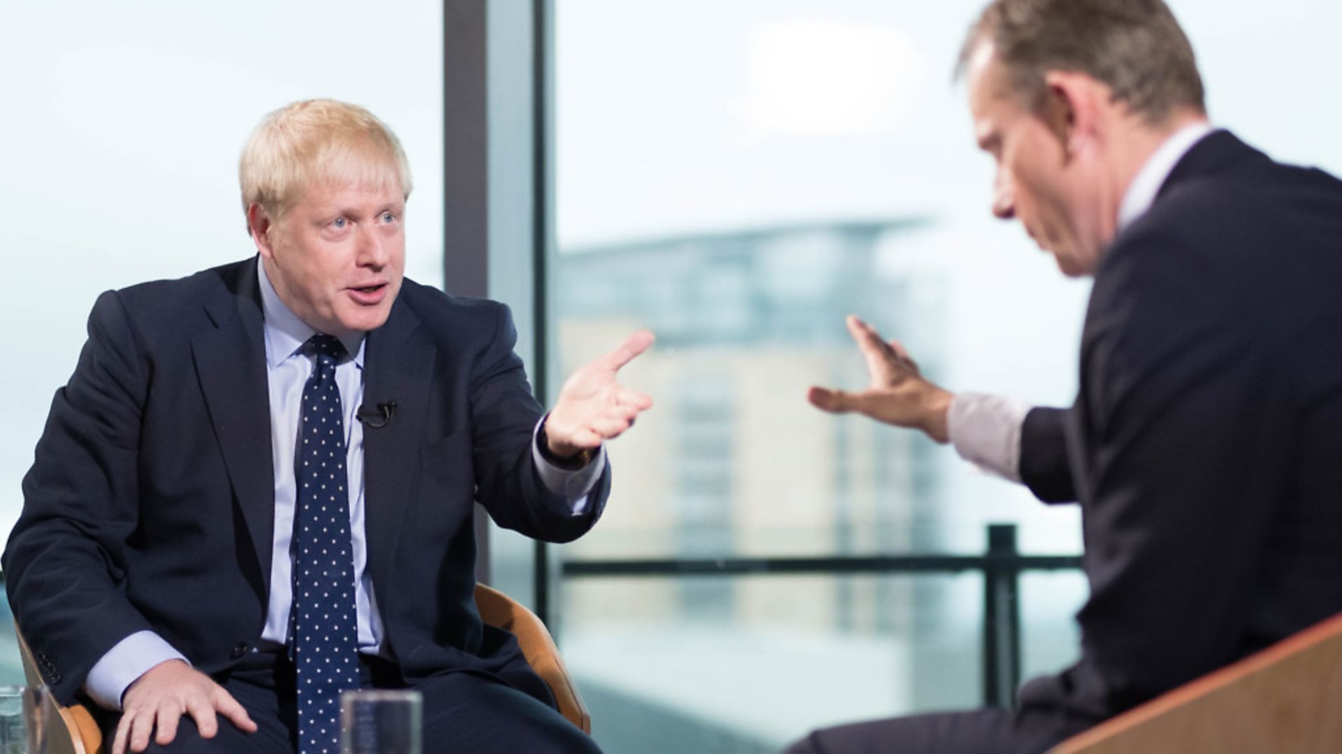 Boris Johnson speaking on the BBC's Andrew Marr show. Photograph: Stefan Rousseau/PA Wire. - Credit: PA