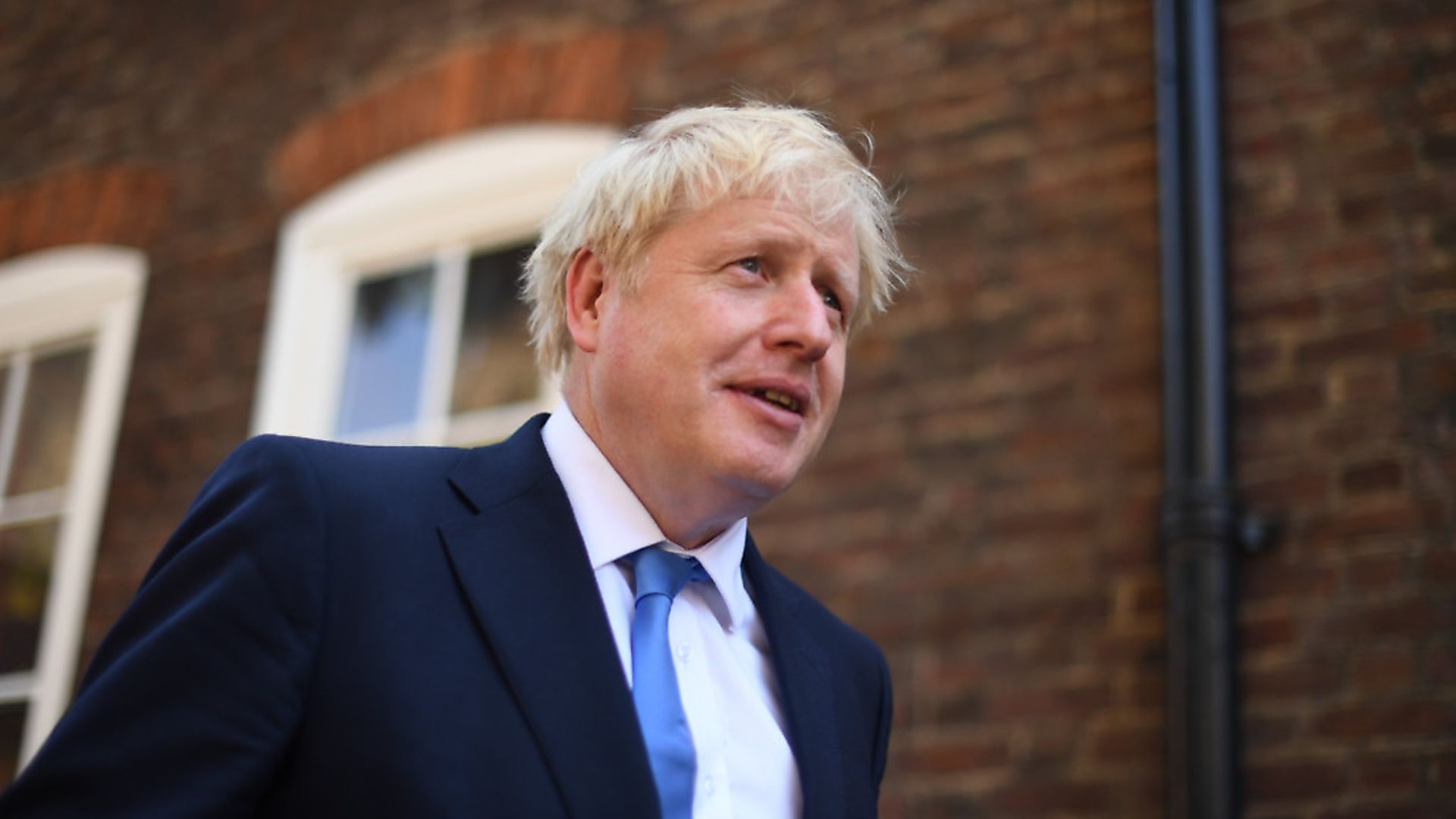 Boris Johnson leaves his office in Westminster. Photograph: Victoria Jones/PA. - Credit: PA Wire/PA Images