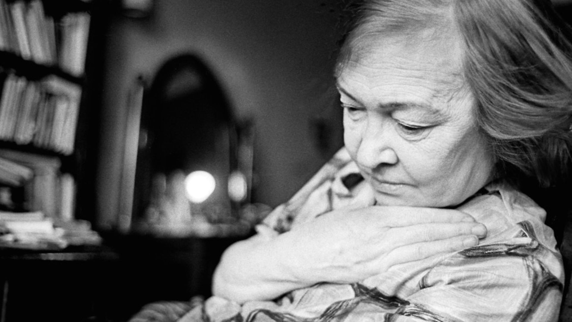 Soviet poet Olga Fyodorovna Bergholz (1910 - 1975) in Leningrad, 1973. Photo: Leonid Lazarev/Getty Images - Credit: Getty Images