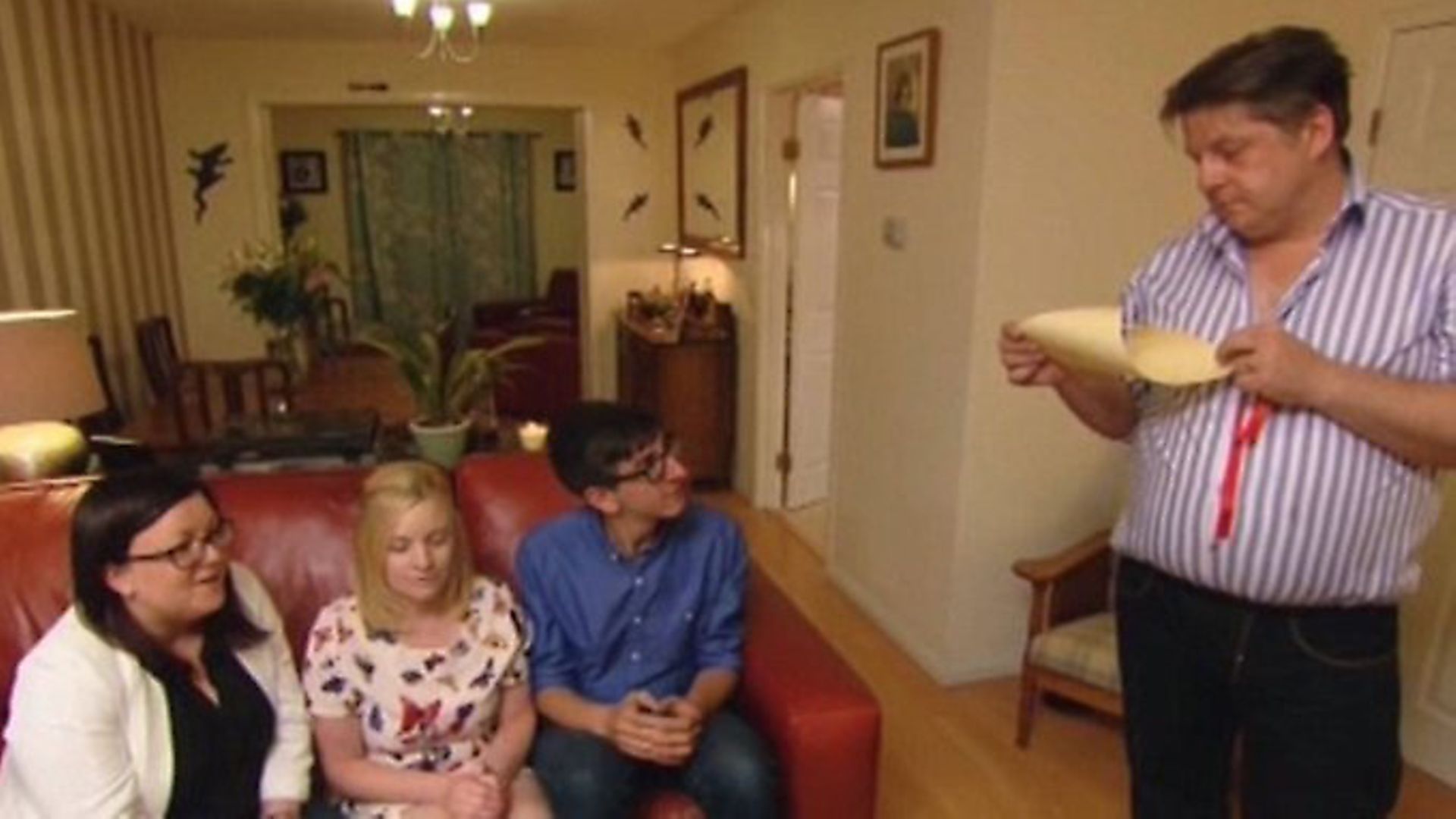 Boris Johnson's letter was compared to this Come Dine With Me moment. Photograph: Channel 4/Twitter. - Credit: Archant