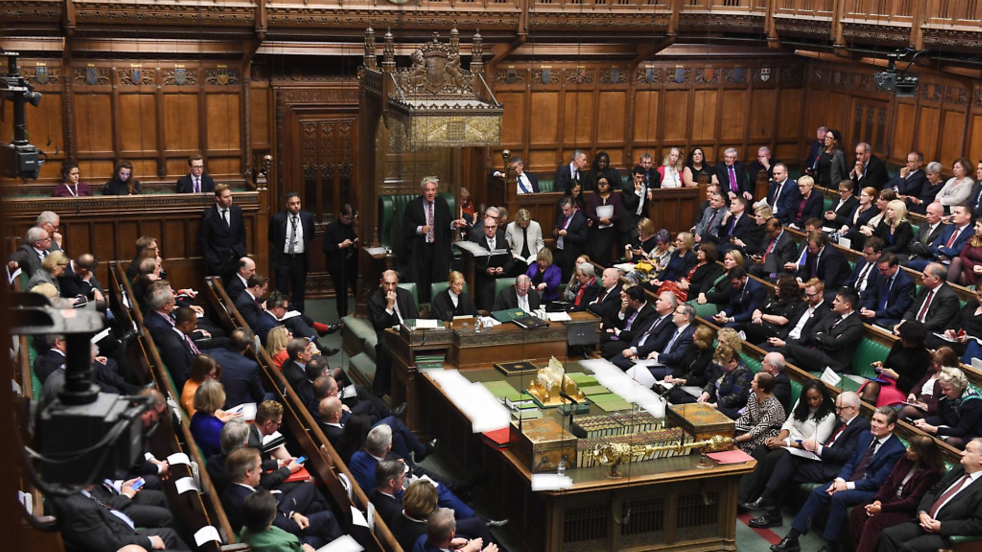 MPs in the House of Commons. Photograph: UK Parliament/Jessica Taylor. - Credit: PA