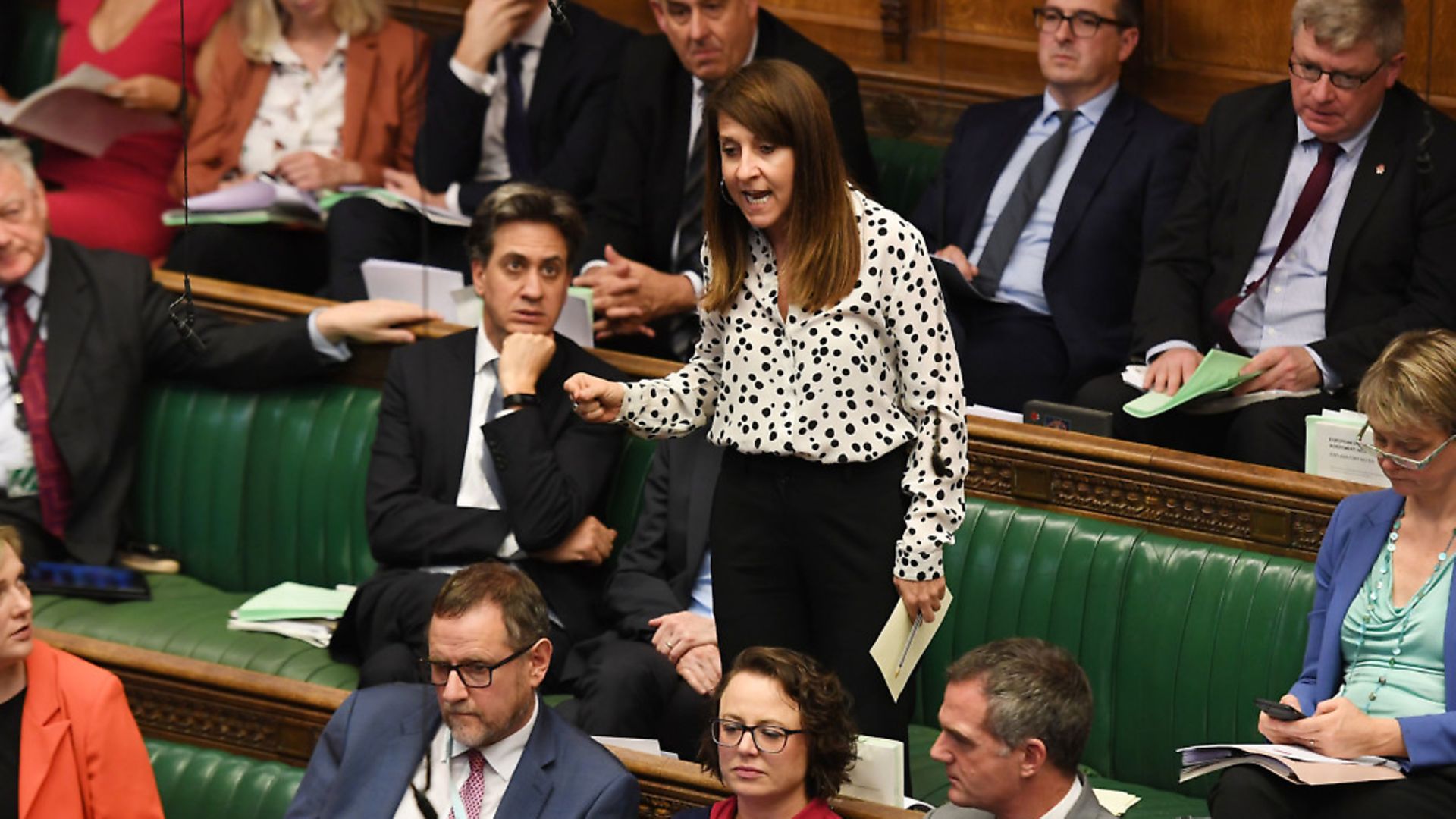 Liz Kendall speaking in the House of Commons. Photograph: UK Parliament/Jessica Taylor/PA Wire

. - Credit: PA