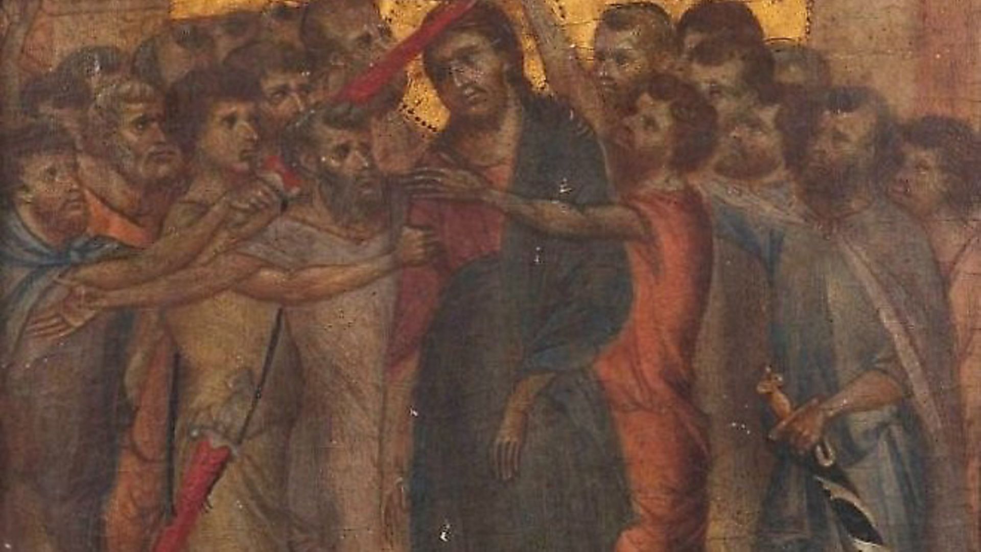 Christ Mocked by the Italian master Cimabue (question two) - Credit: Cimabue