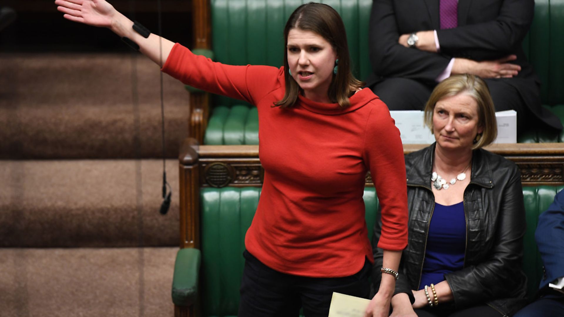Liberal Democrat leader Jo Swinson during the debate on the motion for a general election. Photograph: UK Parliament/Jessica Taylor/PA Wire. - Credit: PA