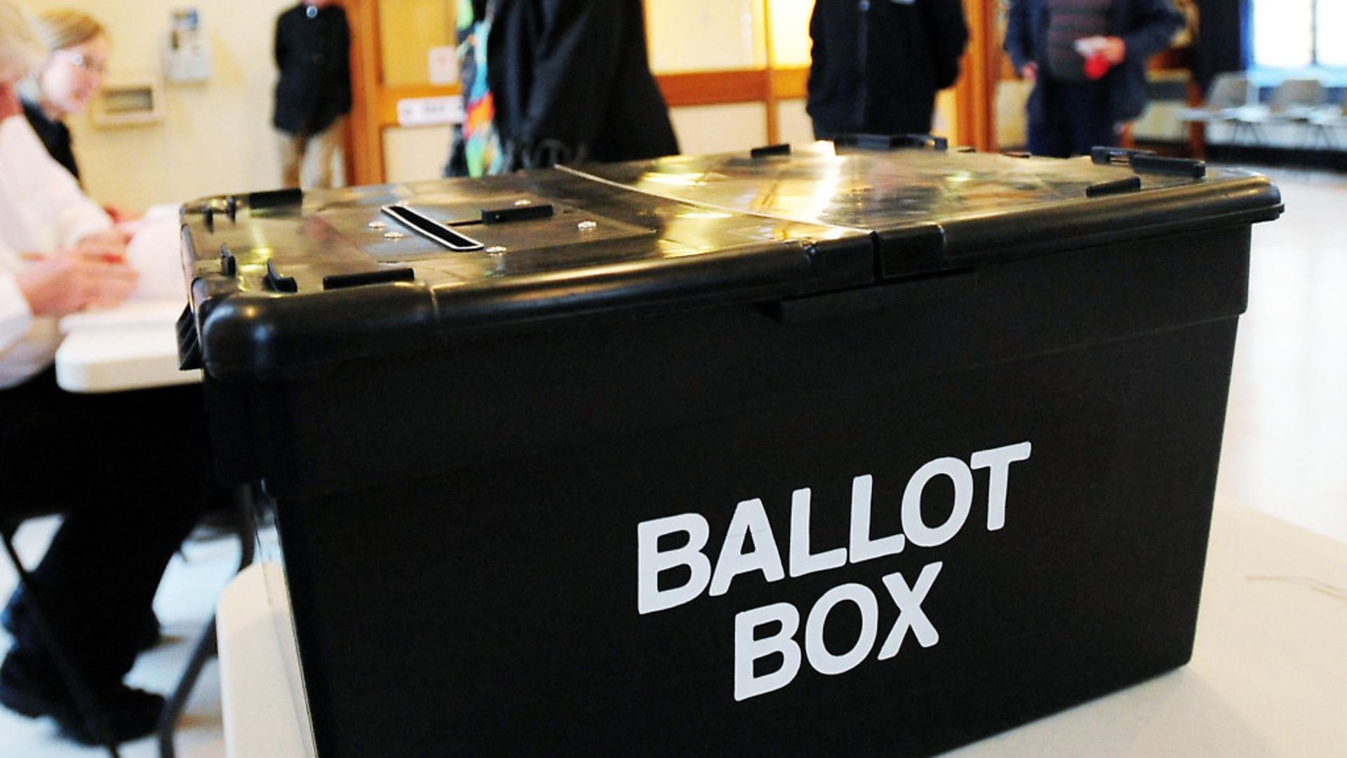 A ballot box during a UK election. Photograph: Rui Viera/PA - Credit: PA Archive/PA Images
