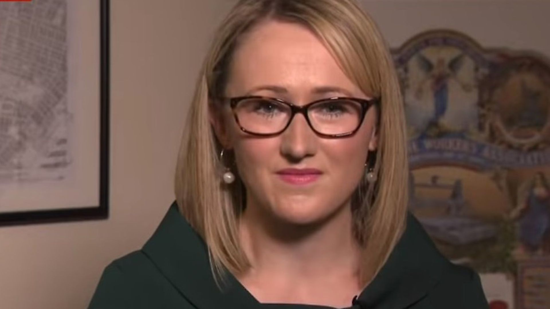 Rebecca Long-Bailey appears on Sophy Ridge on Sunday. Photograph: Sky. - Credit: Archant