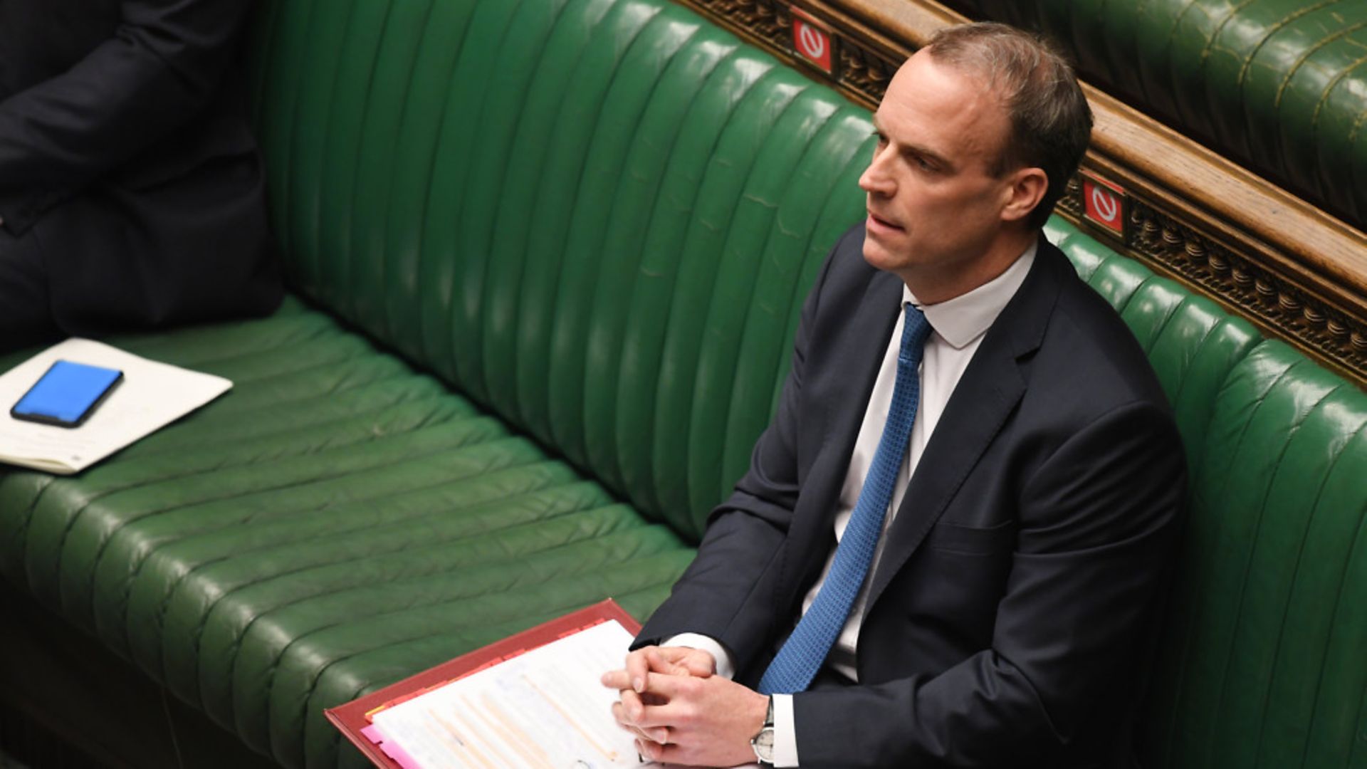 Dominic Raab in the House of Commons - Credit: HOC/JESSICA TAYLOR