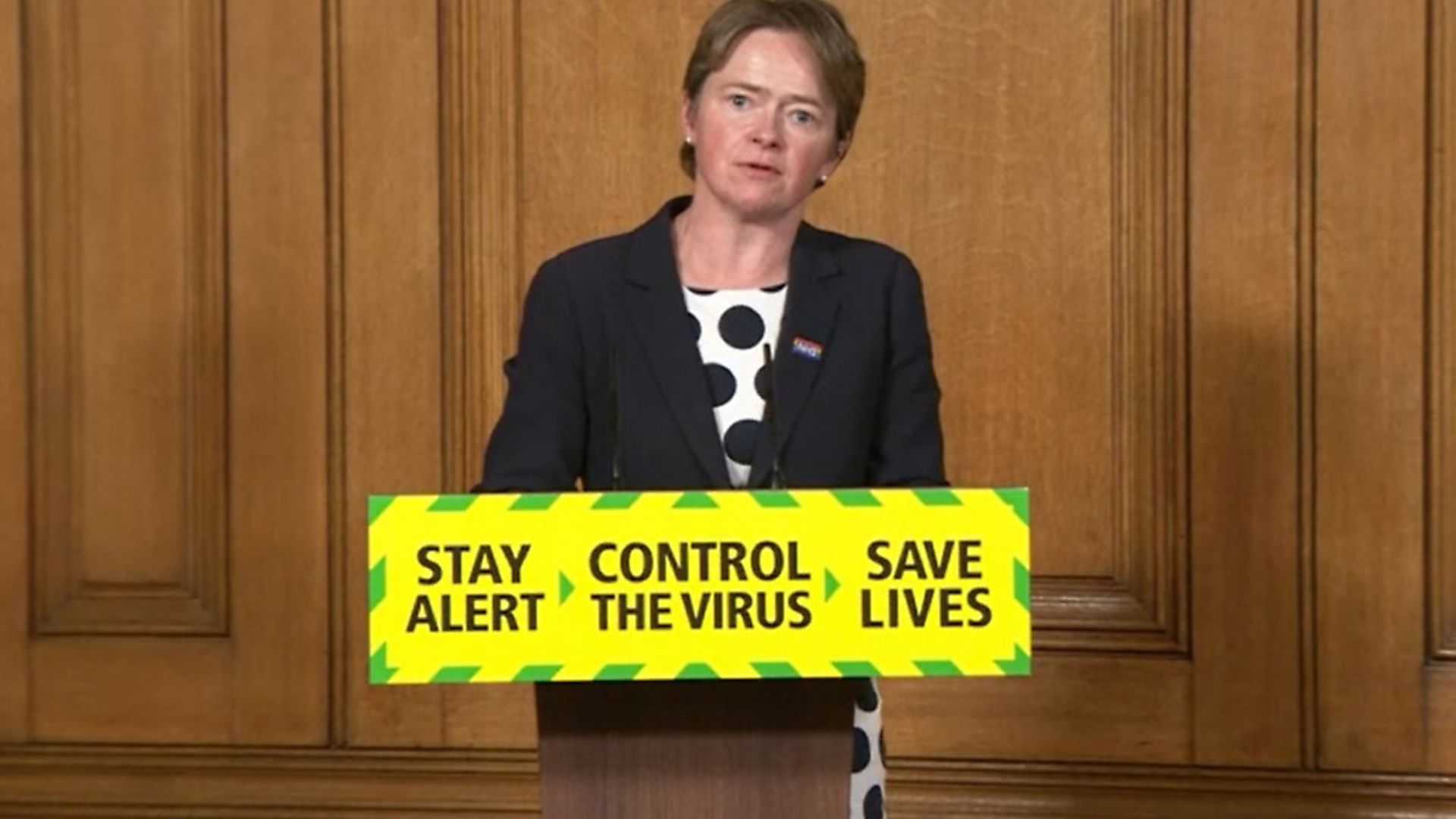 Baroness Dido Harding, executive chairwoman of NHS Test and Trace, during a media briefing in Downing Street, London, on coronavirus (COVID-19). Photograph: PA. - Credit: PA