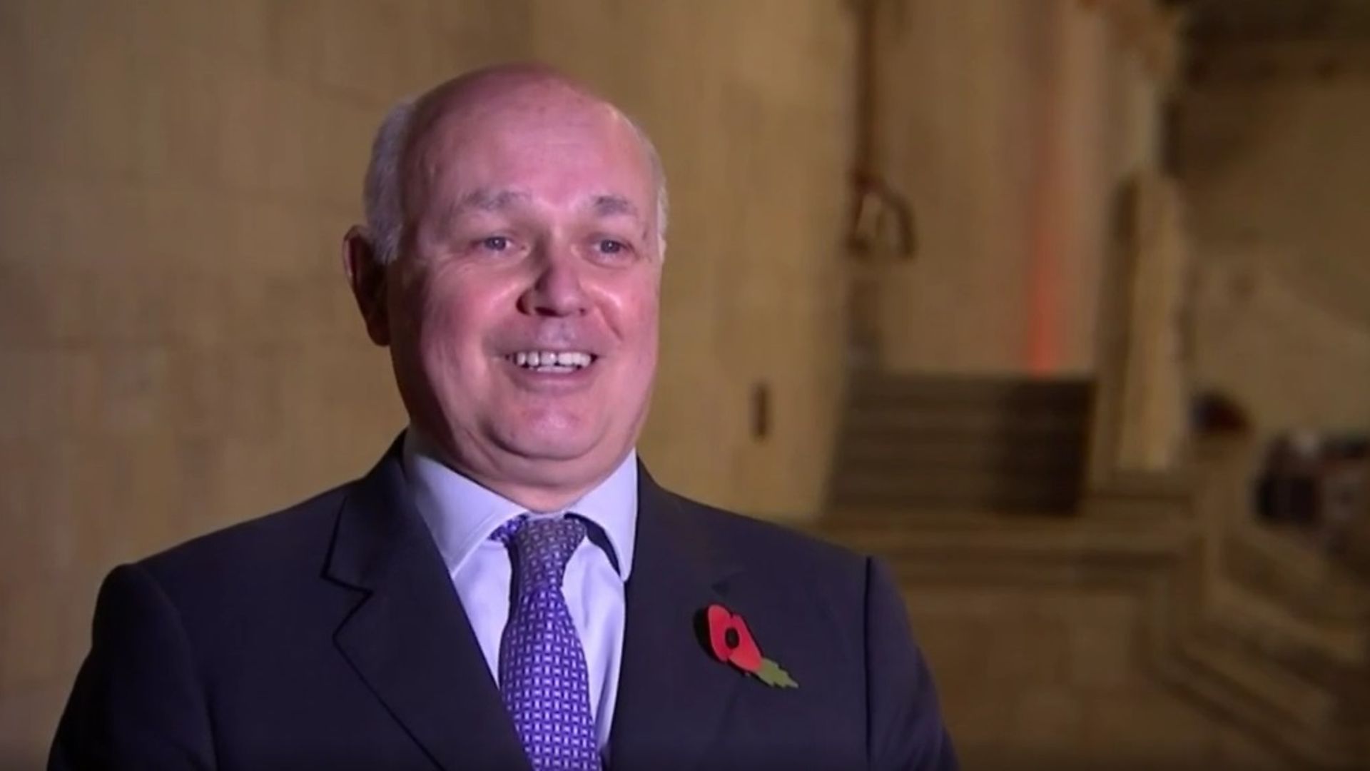 Brexiteer MP Iain Duncan Smith - Credit: Channel 4 News