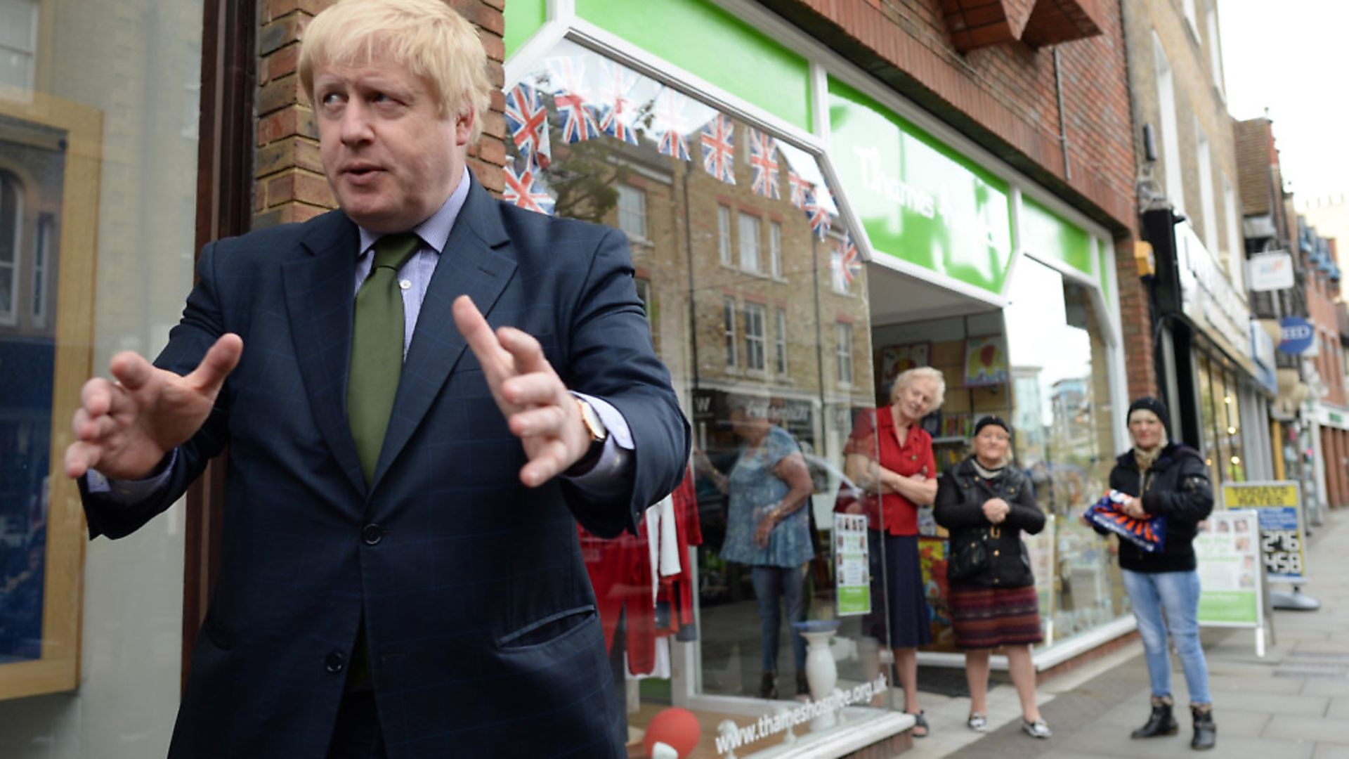 Boris Johnson, seen here outside Uxbridge library in 2018, has snubbed his own constituency hustings. Picture: Stefan Rousseau/PA Archive/PA Images - Credit: PA Archive/PA Images
