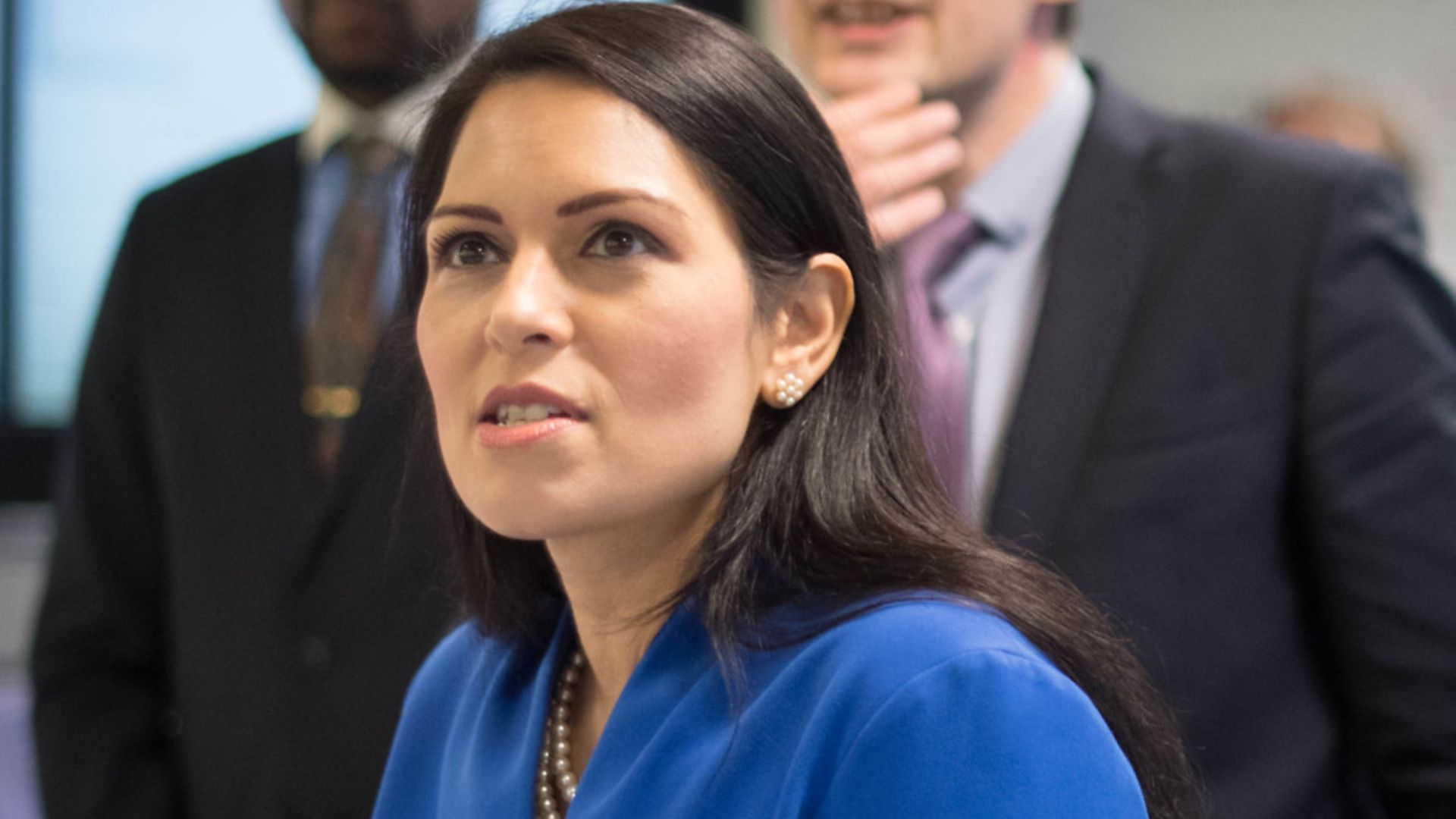 Home secretary Priti Patel asked staff to explore building an asylum seeker processing centre on Ascension Island - Credit: Stefan Rousseau/PA Wire.