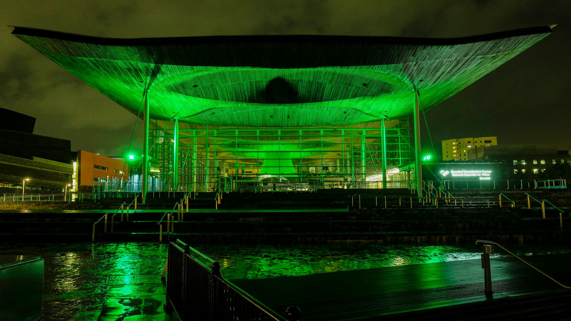 The Senedd, home to the National Assembly for Wales in Cardiff - Credit: PA