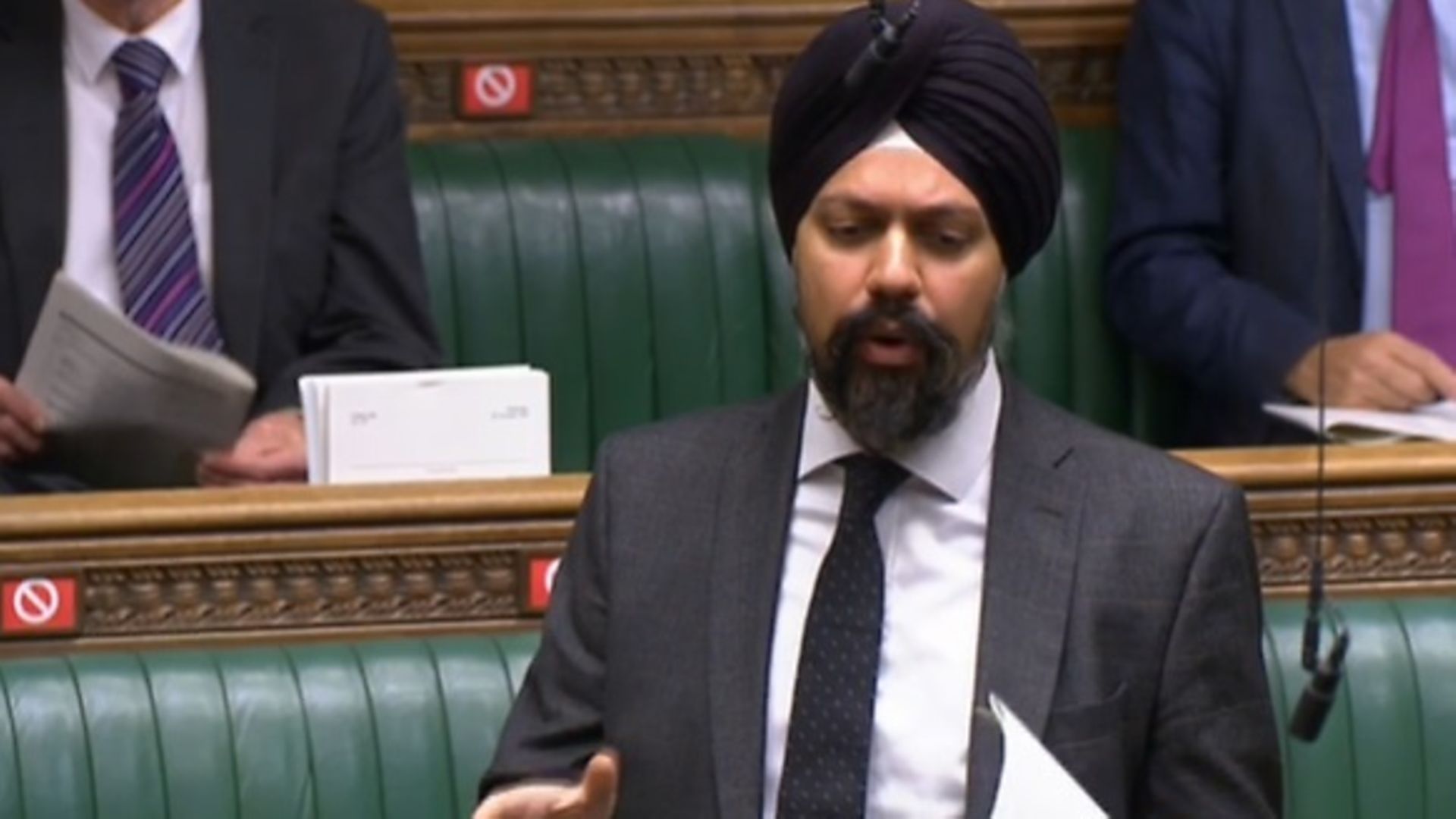 Tanmanjeet Singh Dhesi - Credit: Parliament Live