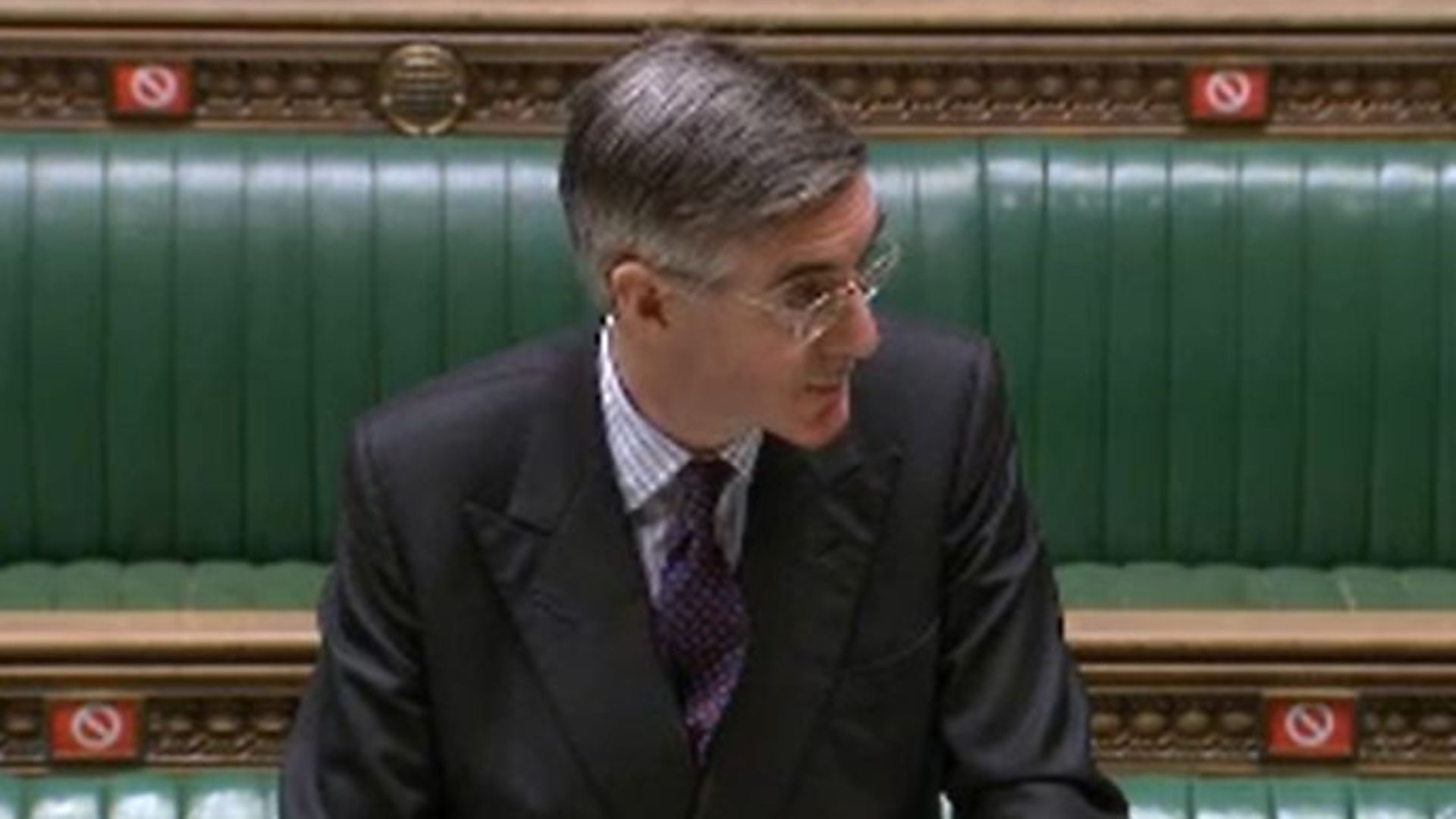 Jacob Rees-Mogg in the House of Commons - Credit: Parliamentlive.tv