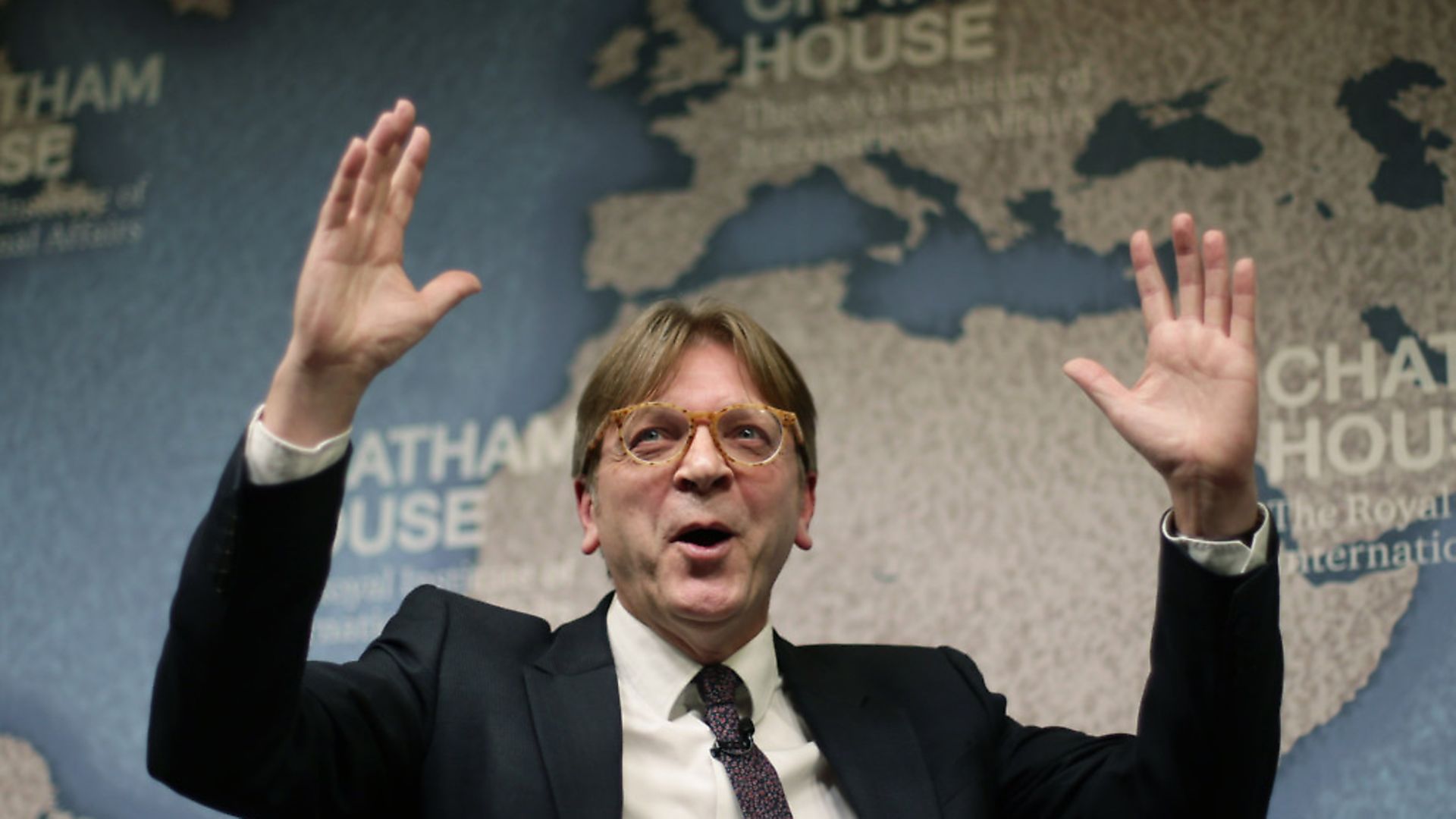 European Parliament Brexit negotiator Guy Verhofstadt. Photograph: Yui Mok/PA. - Credit: PA Archive/PA Images