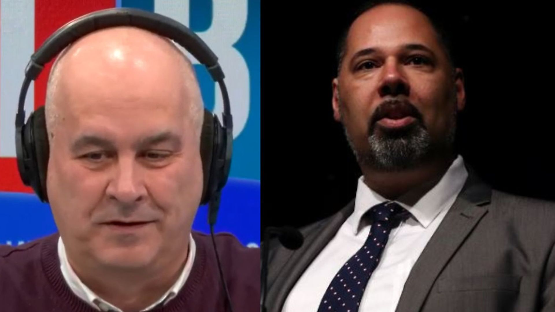 UKIP candidate David Kurten was given some stinging general election questions by LBC's Iain Dale. Pictures: LBC/PA - Credit: LBC/PA