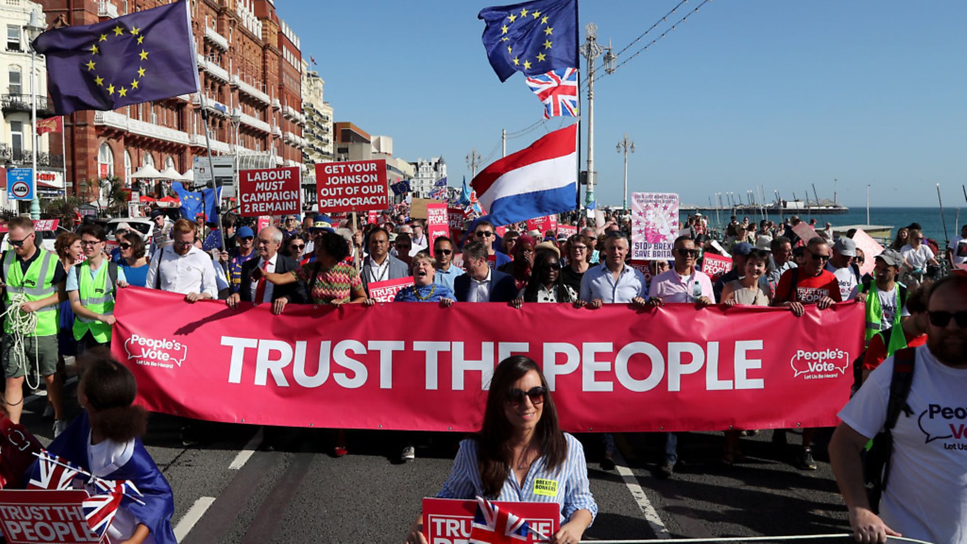"It'�ll be the last big rallying cry for people to vote tactically to prevent a Johnson landslide",� said Francis Grove-White. Photo: Gareth Fuller / PA - Credit: PA Wire/PA Images