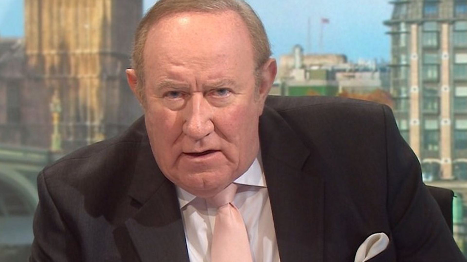 Andrew Neil on the BBC's Politics Live - Credit: BBC