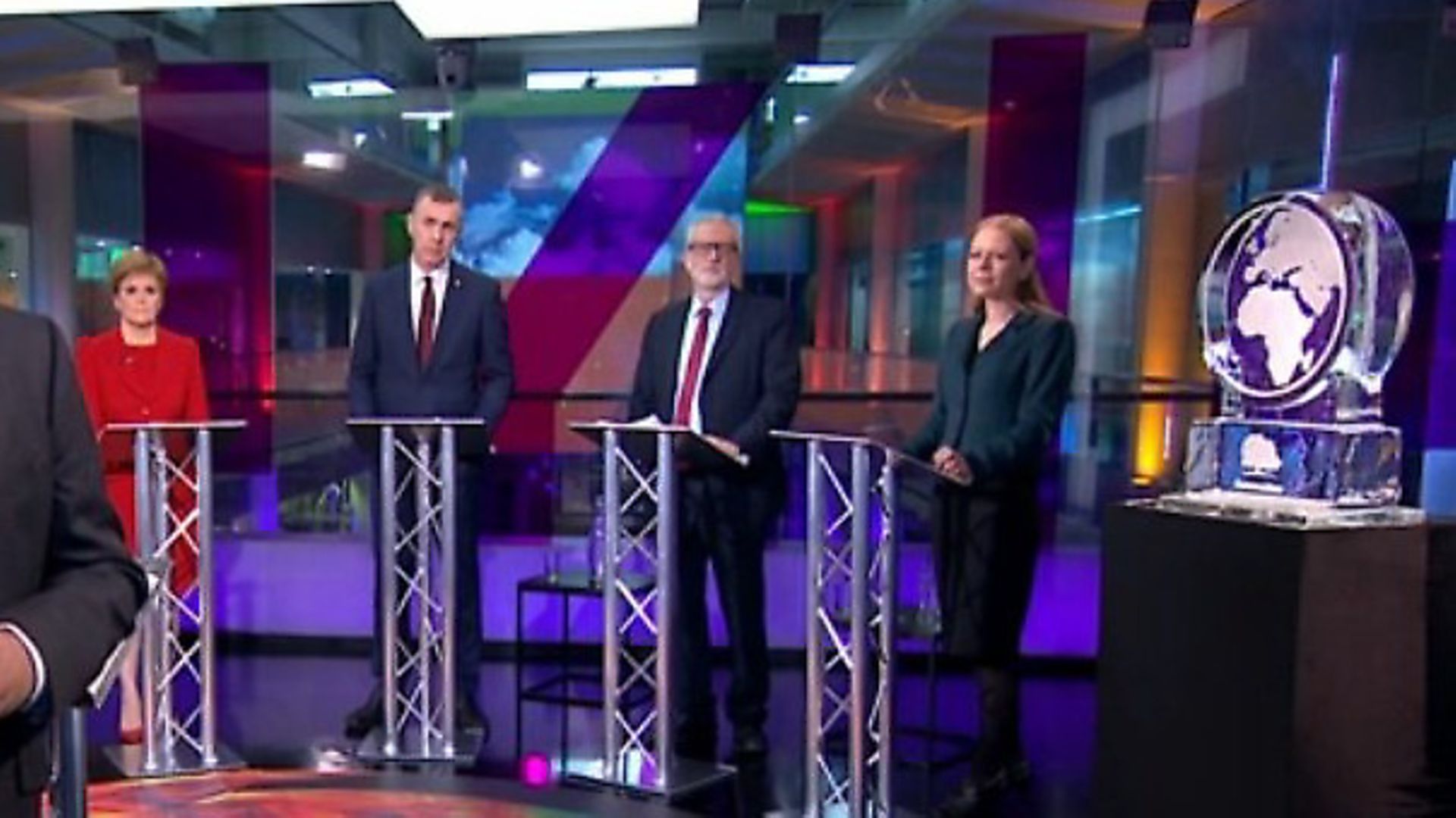 Channel 4's climate change debate. Photograph: Channel 4. - Credit: Archant