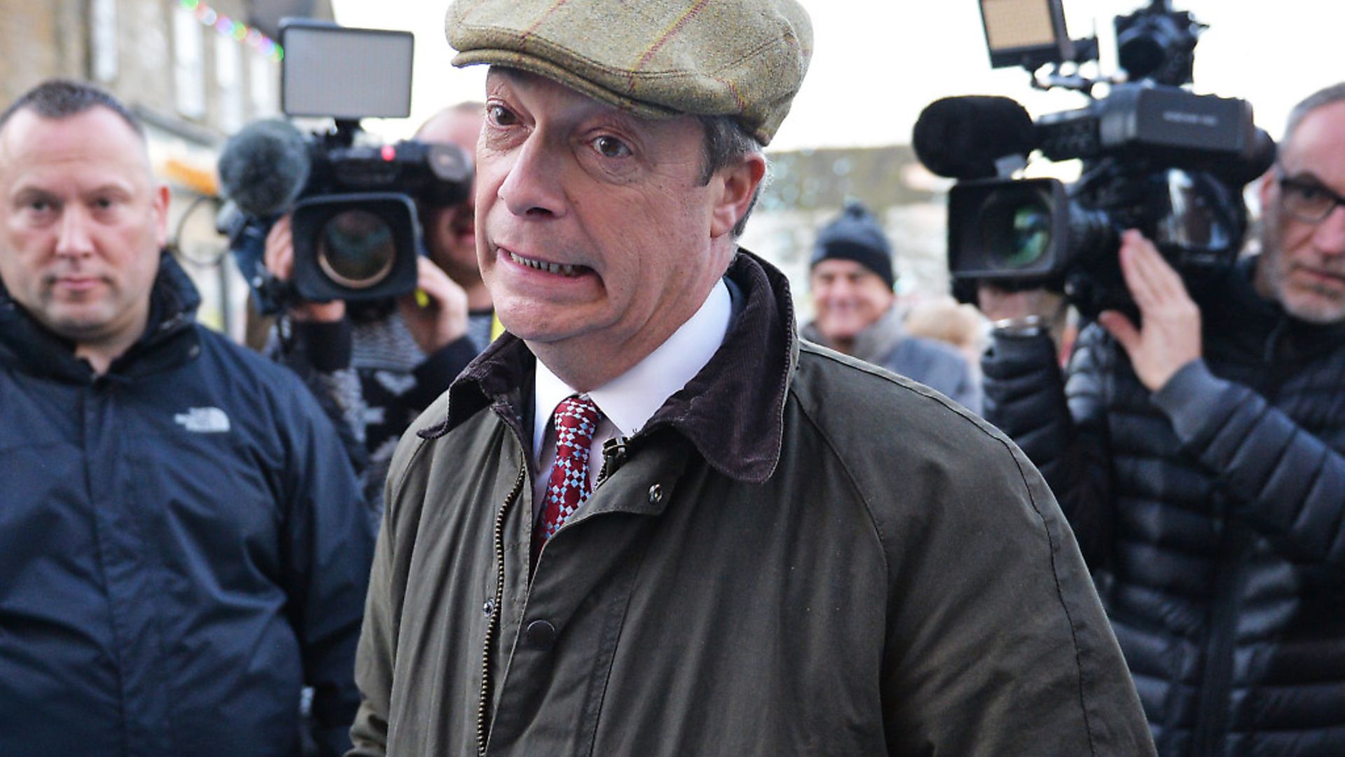 Nigel Farage has been snubbed by members of his own party, as four Brexit Party MEPs are set to quit the party on Thursday, with one week to go before the election. PHoto: Jacob King / PA - Credit: PA Wire/PA Images