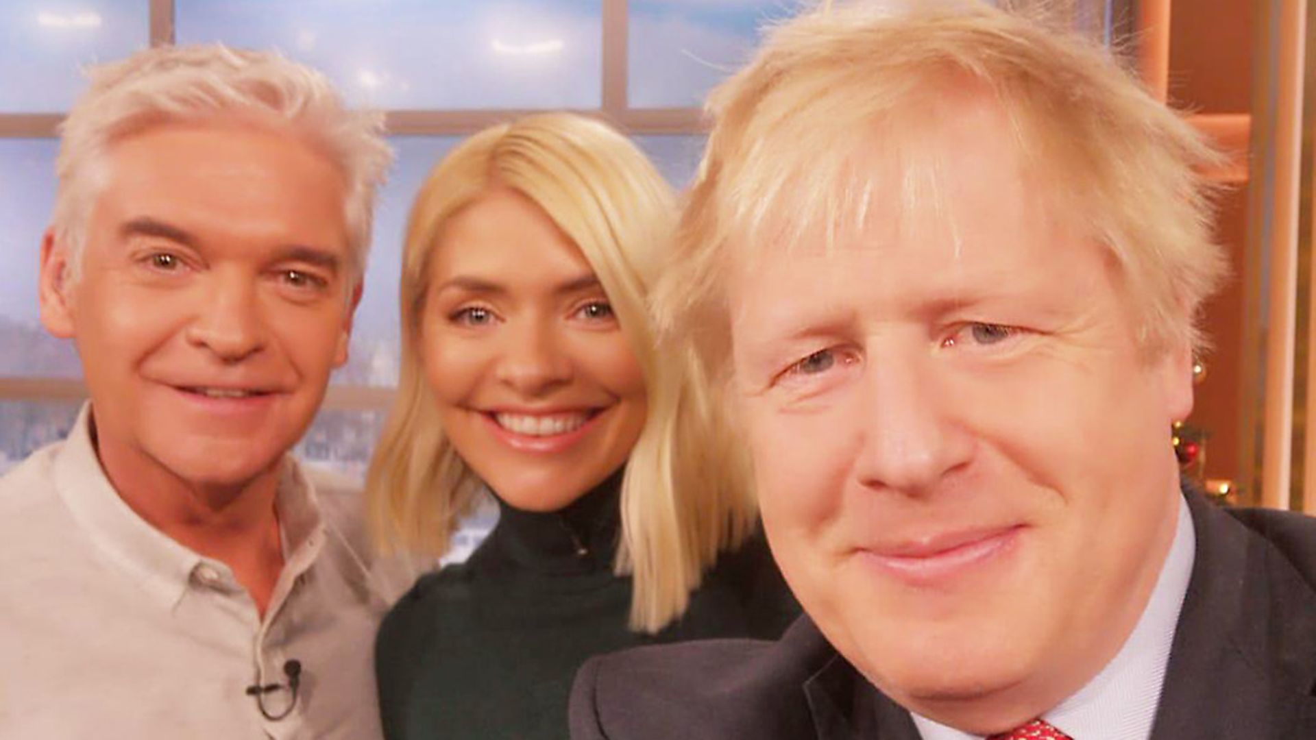 The selfie that Boris Johnson took. But with which phone? Picture: Boris Johnson - Credit: PA
