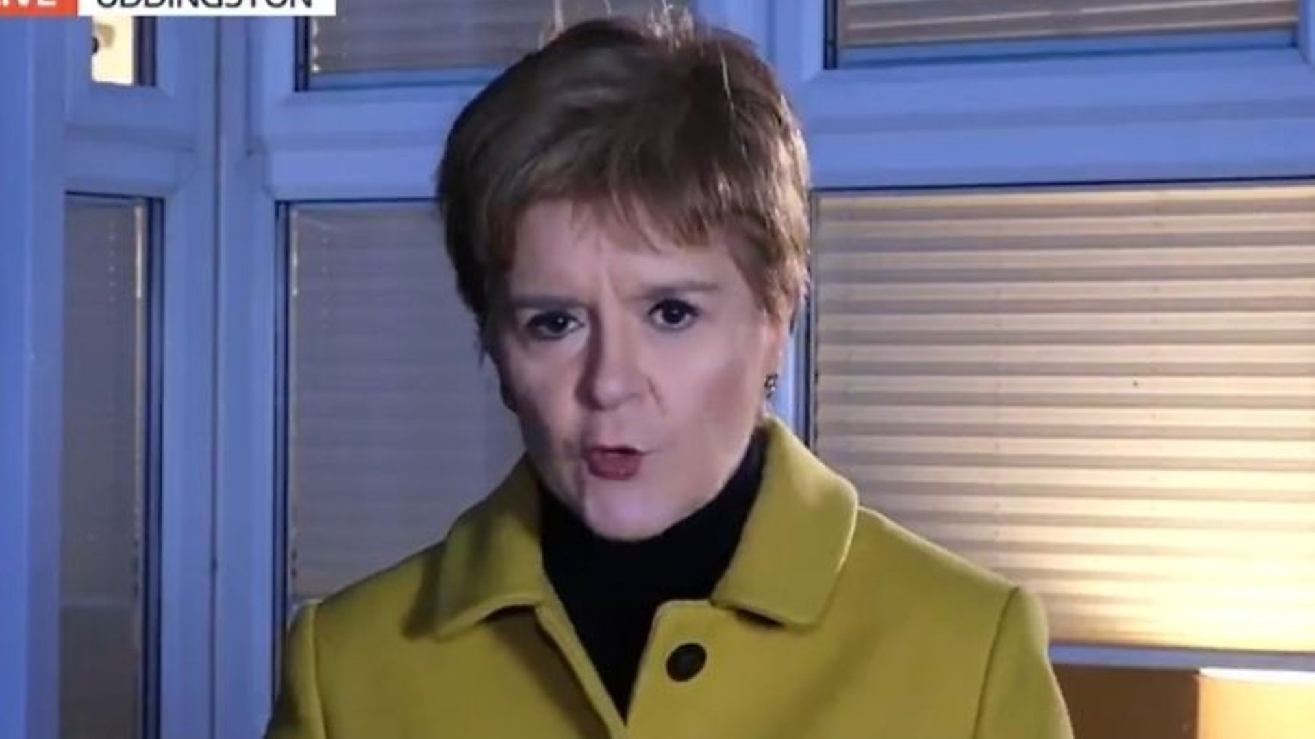 Nicola Sturgeon on Good Morning Britain - Credit: Twitter