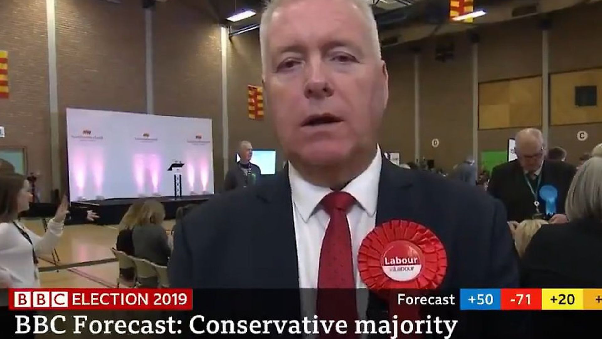 Labour Party chair Ian Lavery. Photograph: BBC. - Credit: Archant