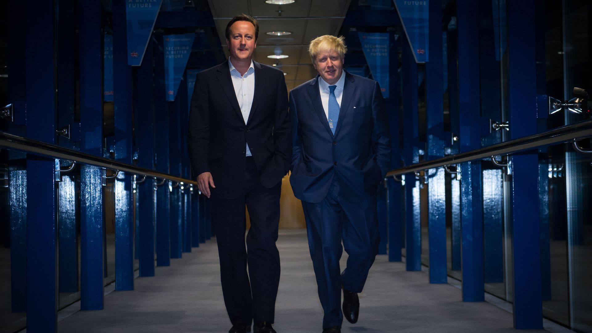 David Cameron (left) and Boris Johnson - Credit: PA