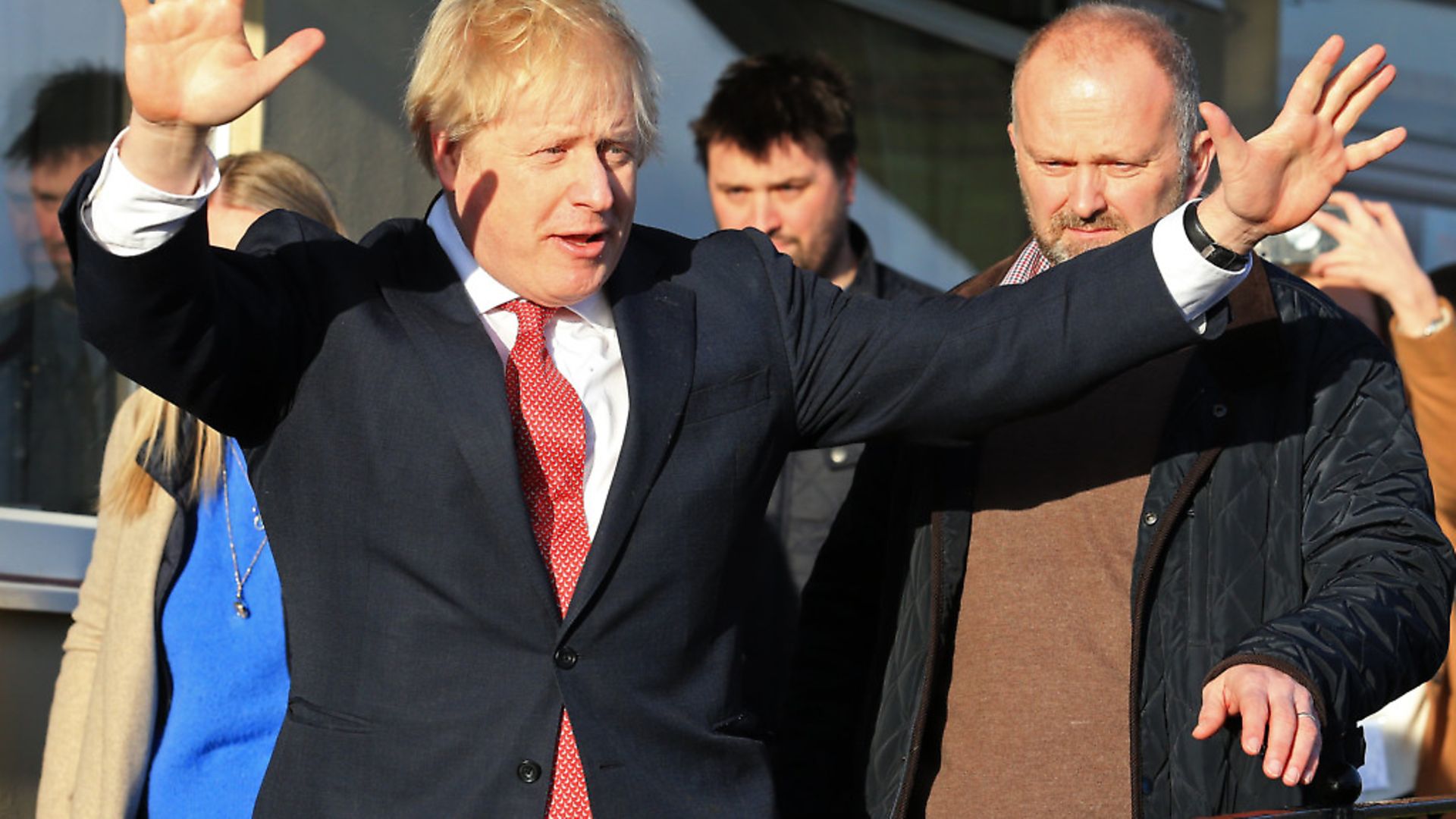 Boris Johnson after his election win in December 2019. Photograph: Lindsey Parnaby/PA. - Credit: PA Wire/PA Images